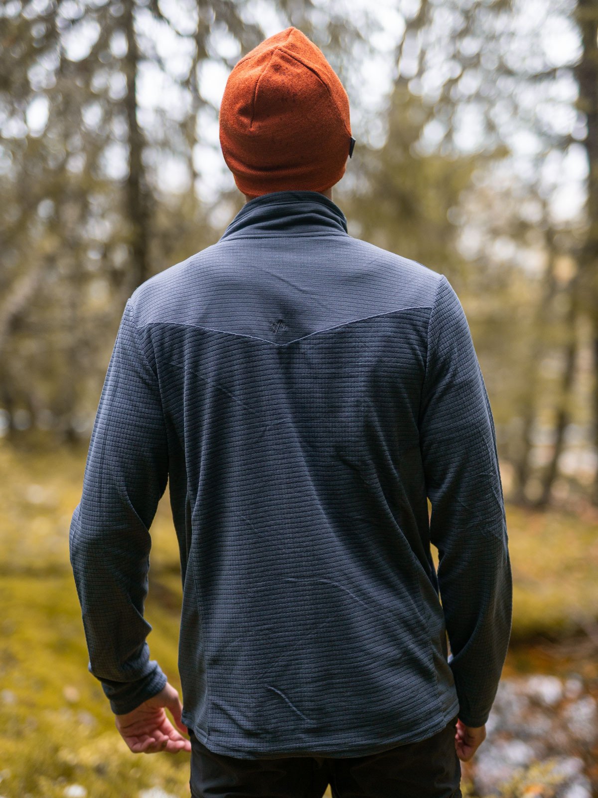 Twentyfour Isbre Zip Fleece Herre Blekkblå