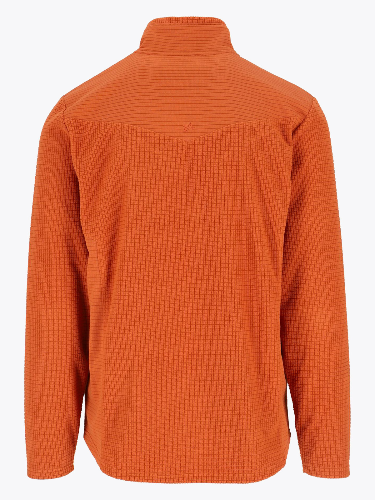 Twentyfour Isbre Zip Fleece Herre Orange Brun
