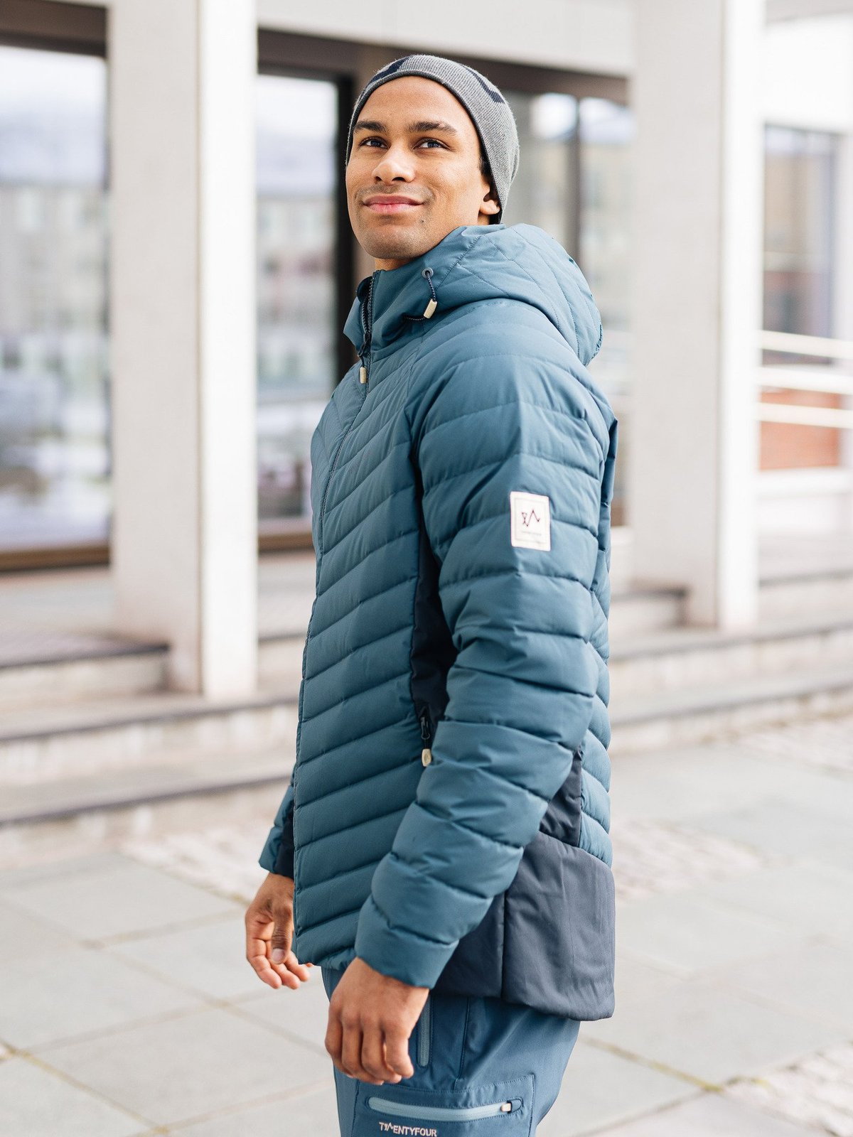 Twentyfour Finse 3.0 Dunjakke Mørk Denim