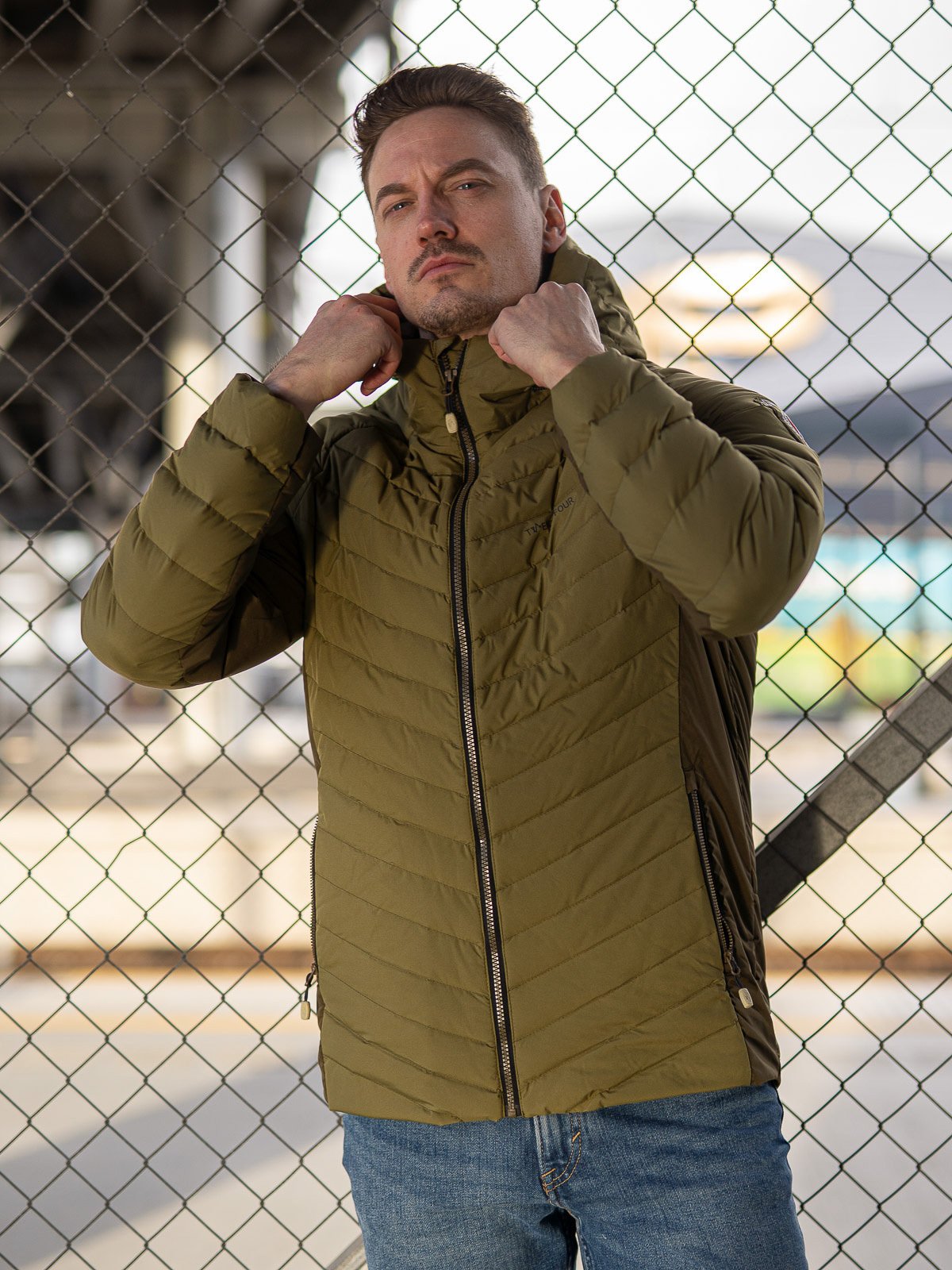 Twentyfour Finse 3.0 Dunjakke Oliven