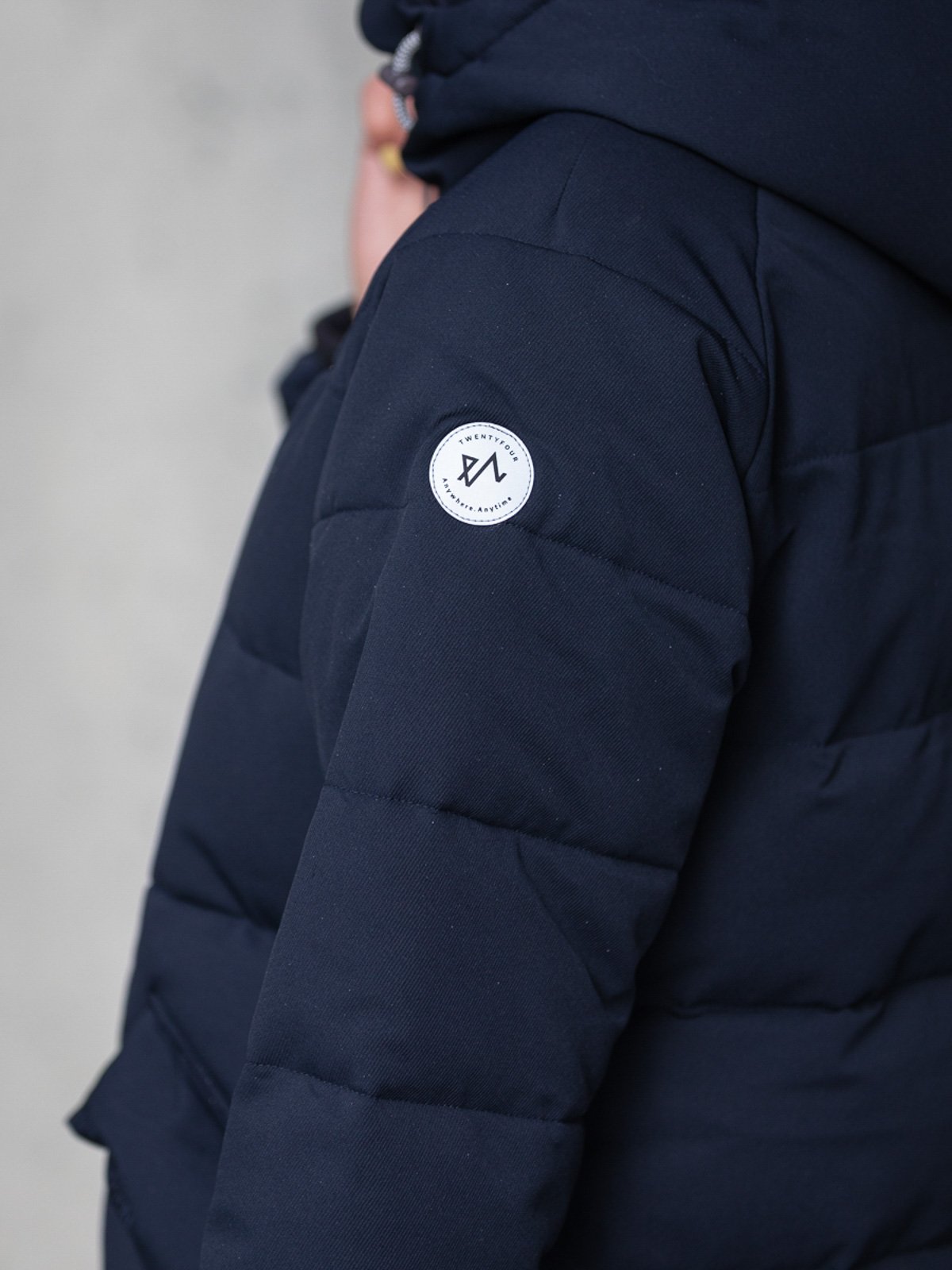 Twentyfour Mellow Sara Parkas Nattblå