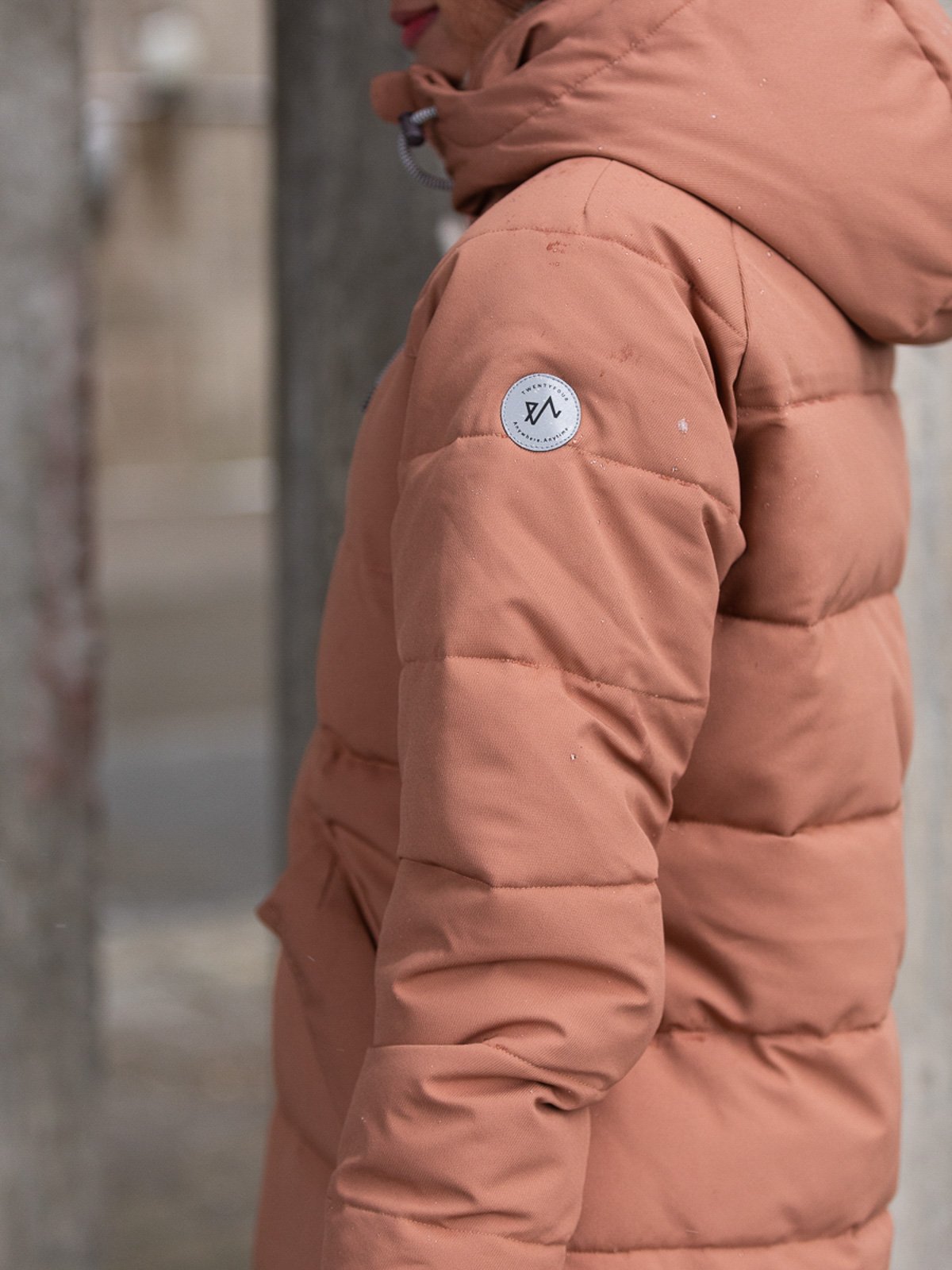 Twentyfour Mellow Sara Parkas Støvrosa