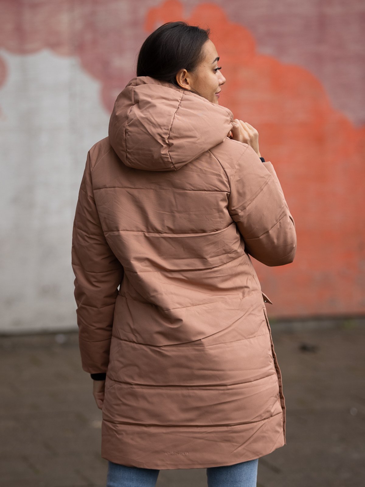 Twentyfour Mellow Sara Parkas Støvrosa