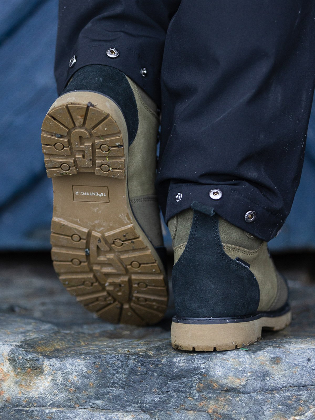 Twentyfour Finse Frigg Leather Boot Oliven