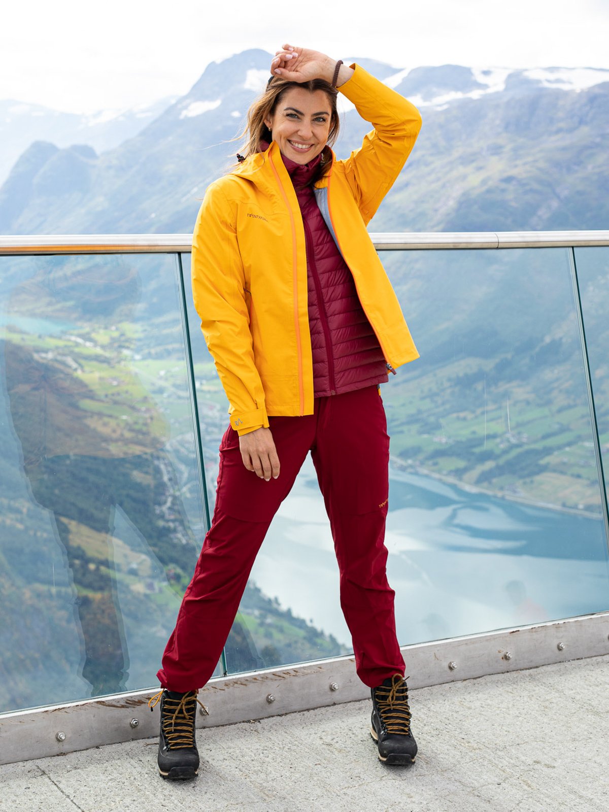 Twentyfour Loen 3-Lags Jakke Okergul