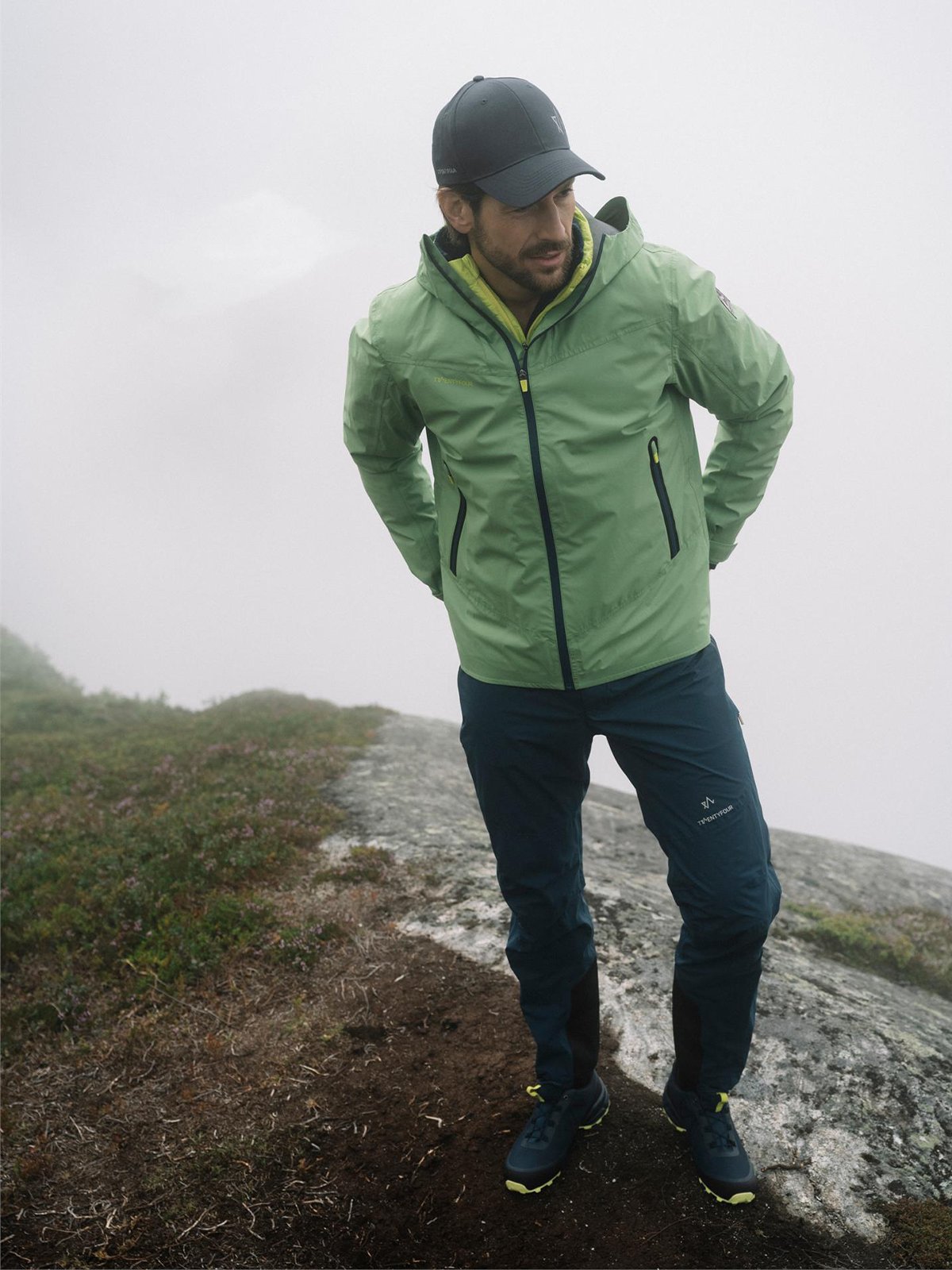 Twentyfour Loen 3-Lags Jakke Gress