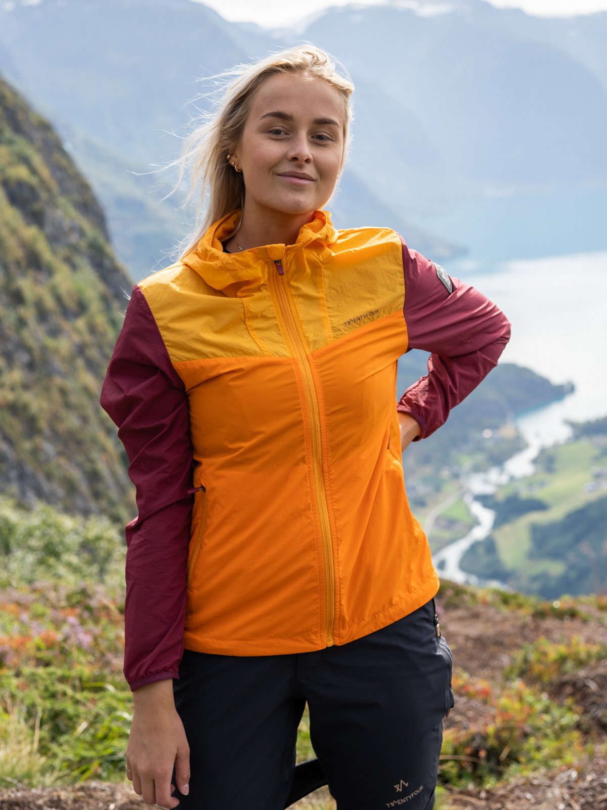 Twentyfour Loen Light Jakke Orange