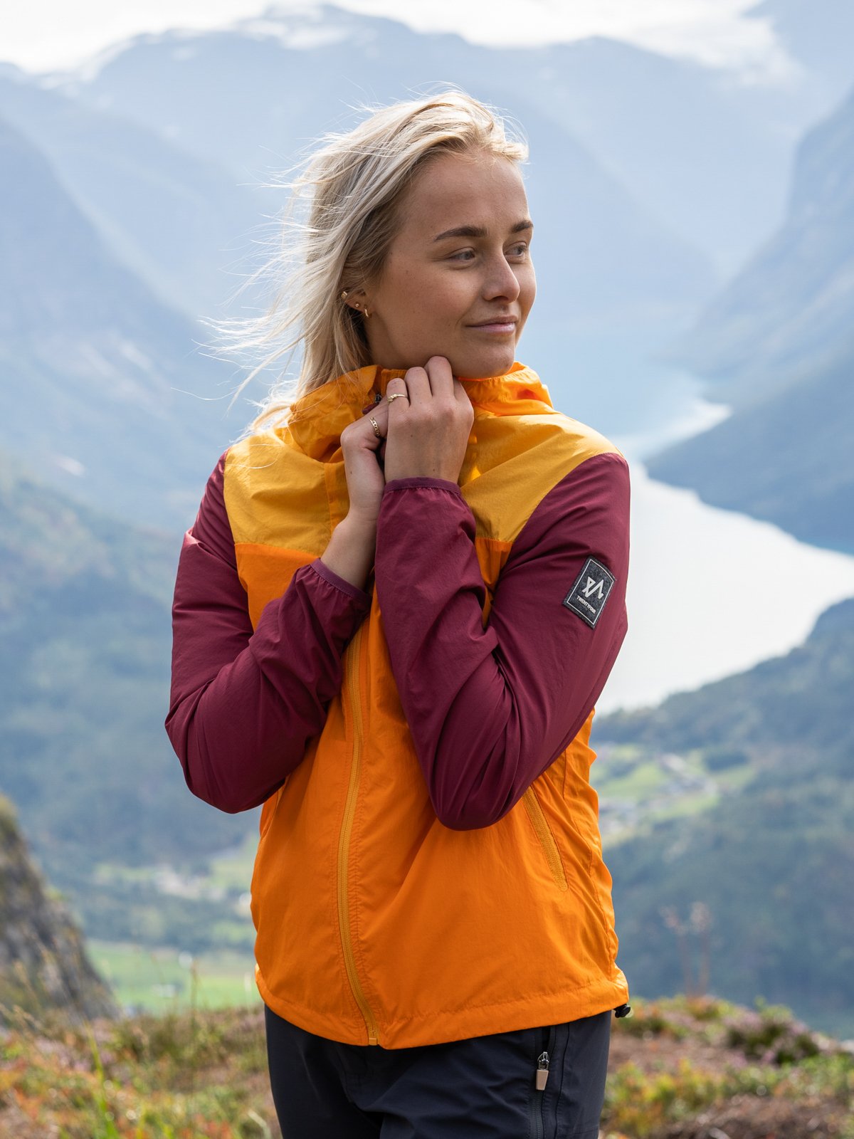 Twentyfour Loen Light Jakke Orange