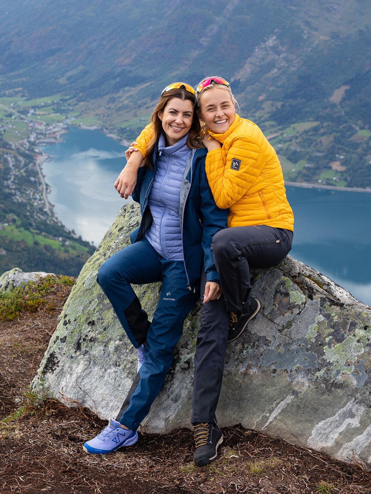 Twentyfour Loen Dunjakke Blålilla