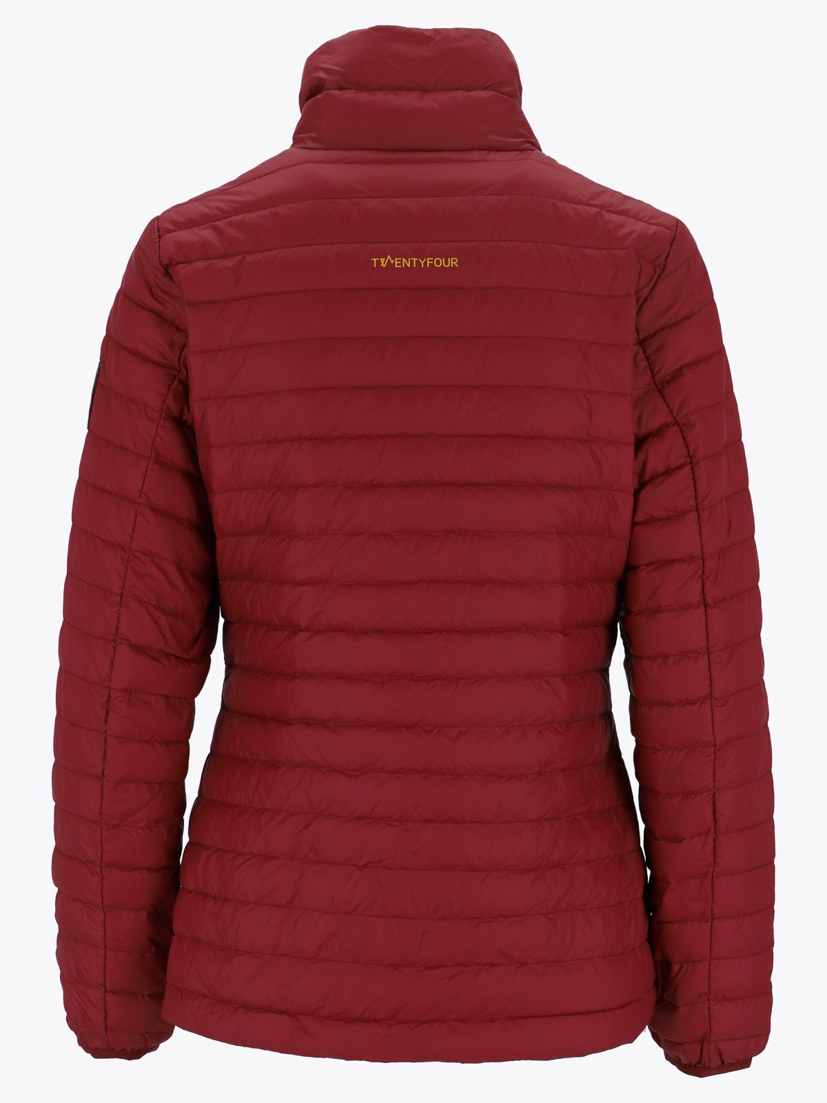 Twentyfour Loen Dunjakke Mørk rød