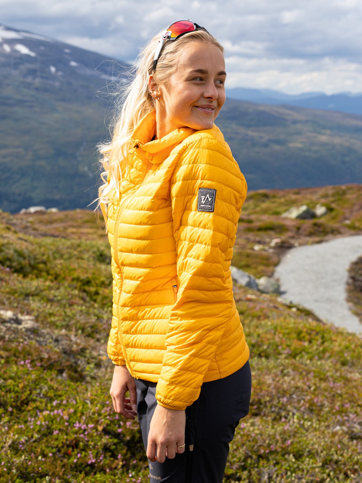 Twentyfour Loen Dunjakke Okergul