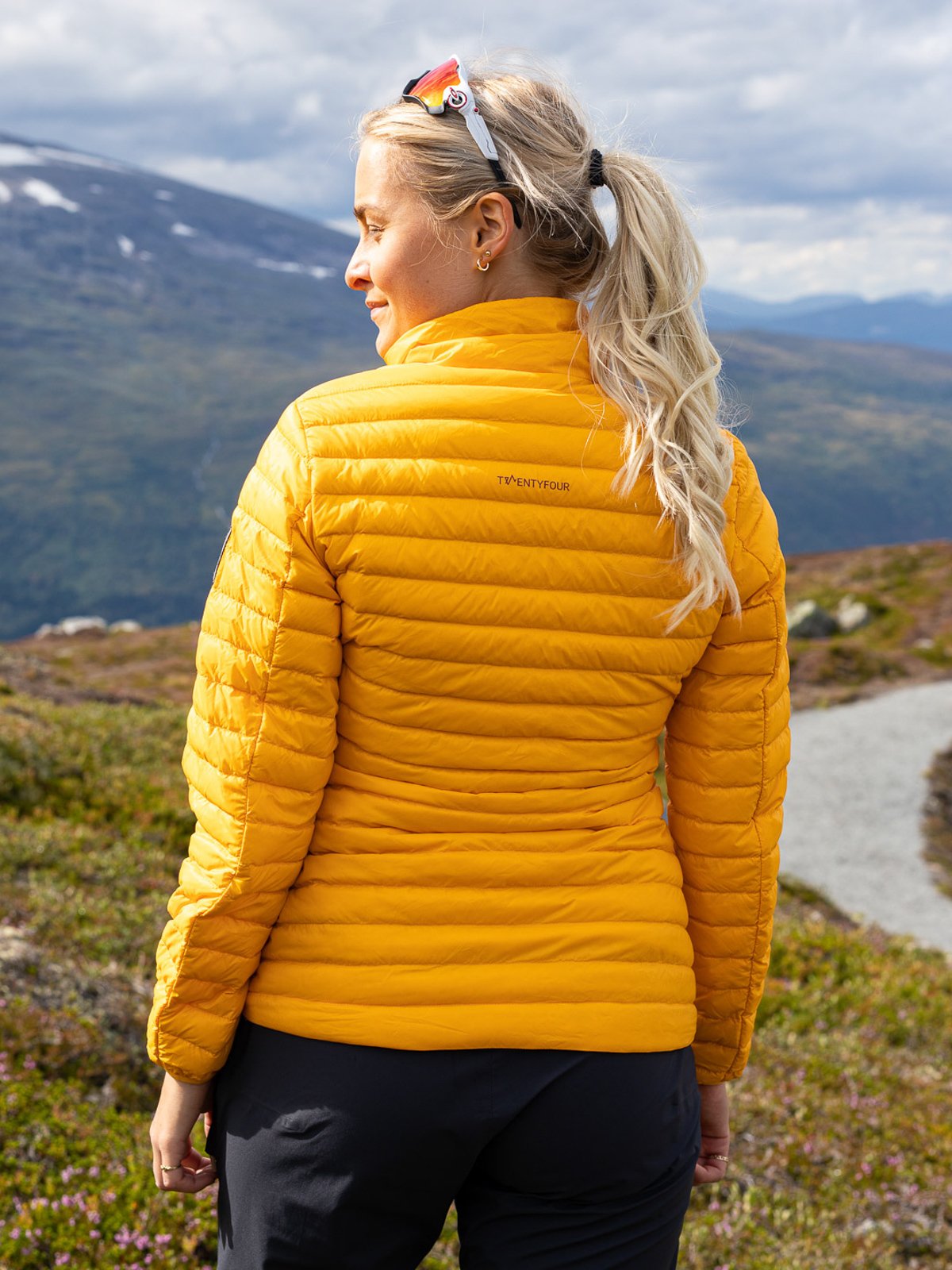 Twentyfour Loen Dunjakke Okergul