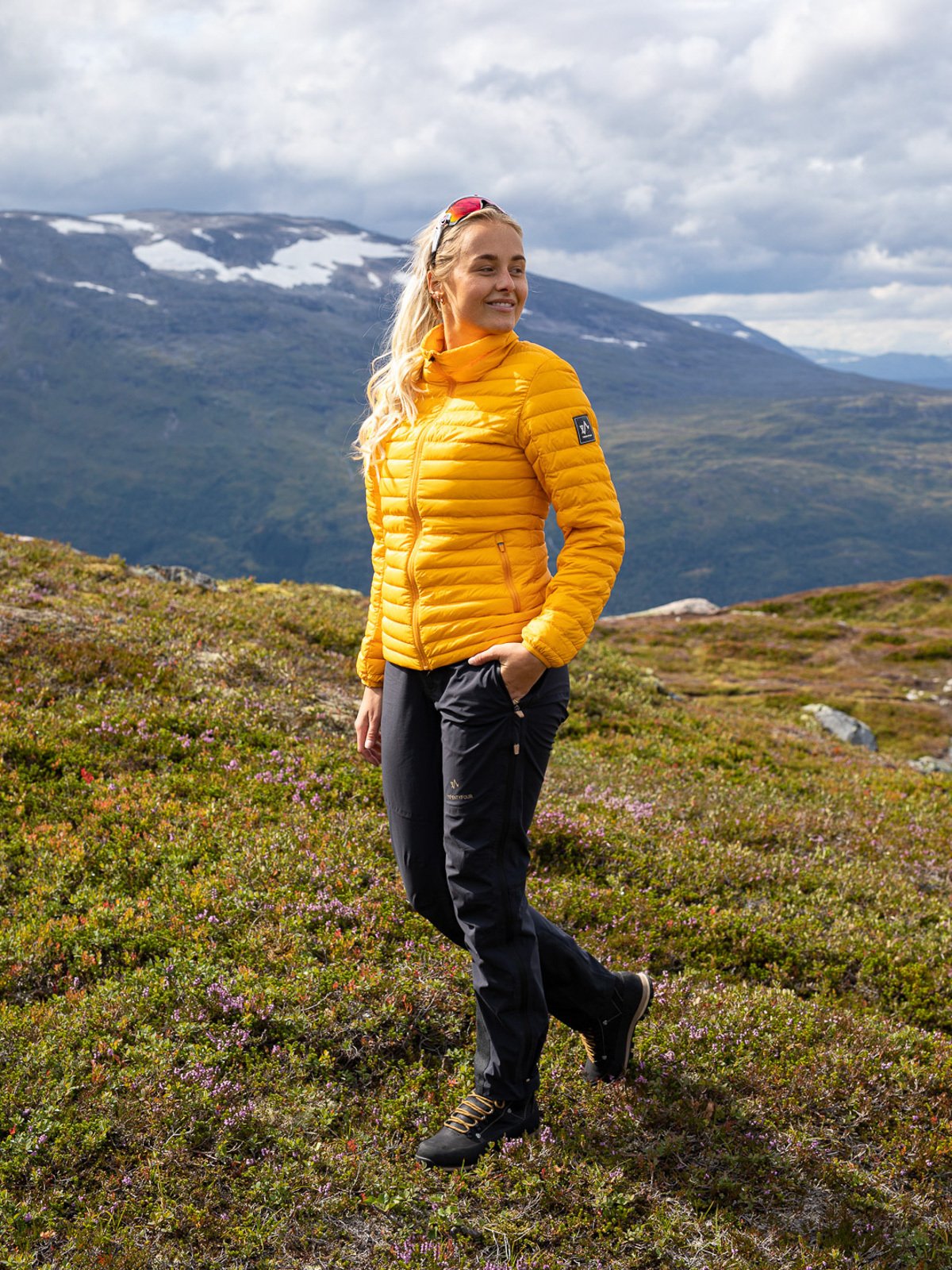 Twentyfour Loen Dunjakke Okergul