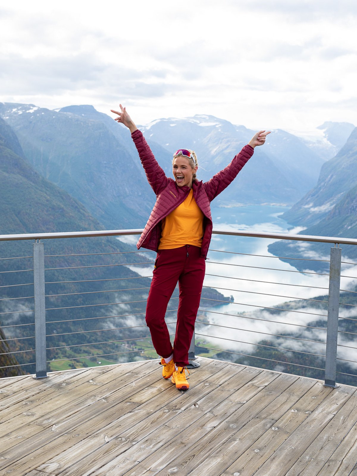 Twentyfour Loen Light Softshell Bukse Mørk Rød