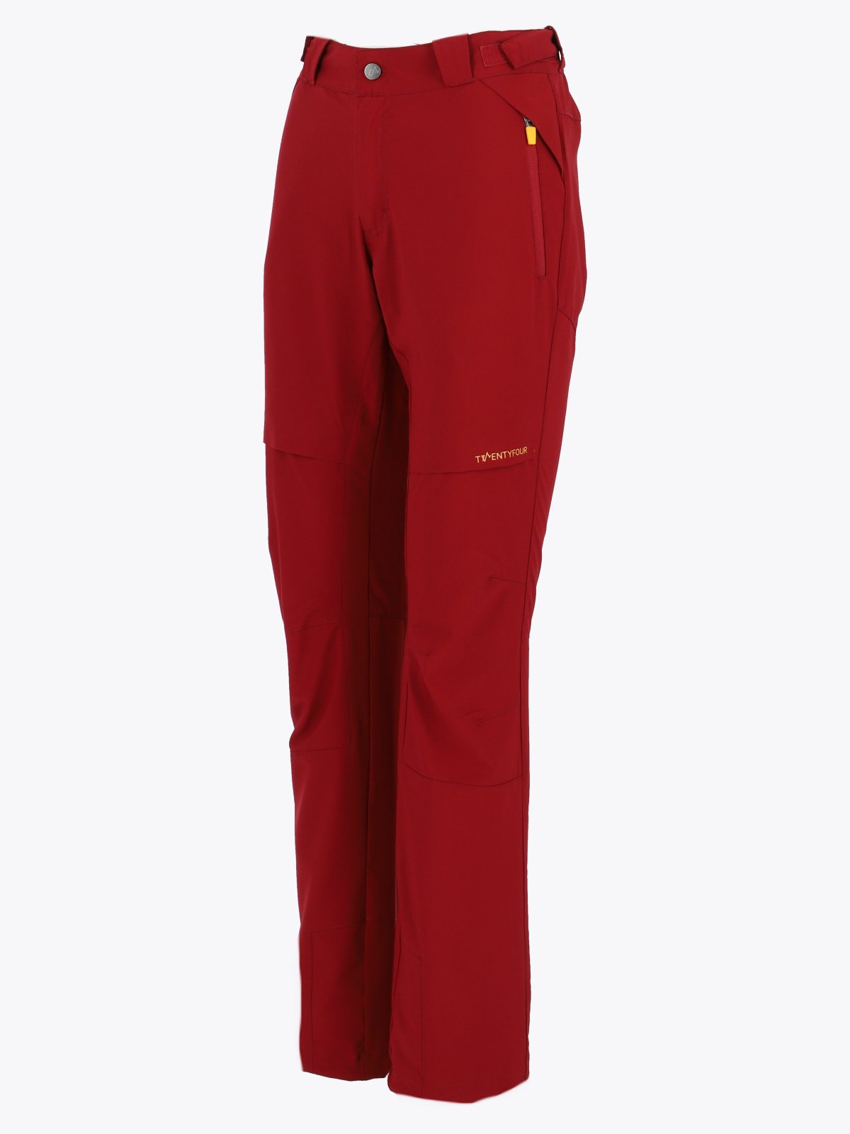 Twentyfour Loen Light Softshell Bukse Mørk Rød