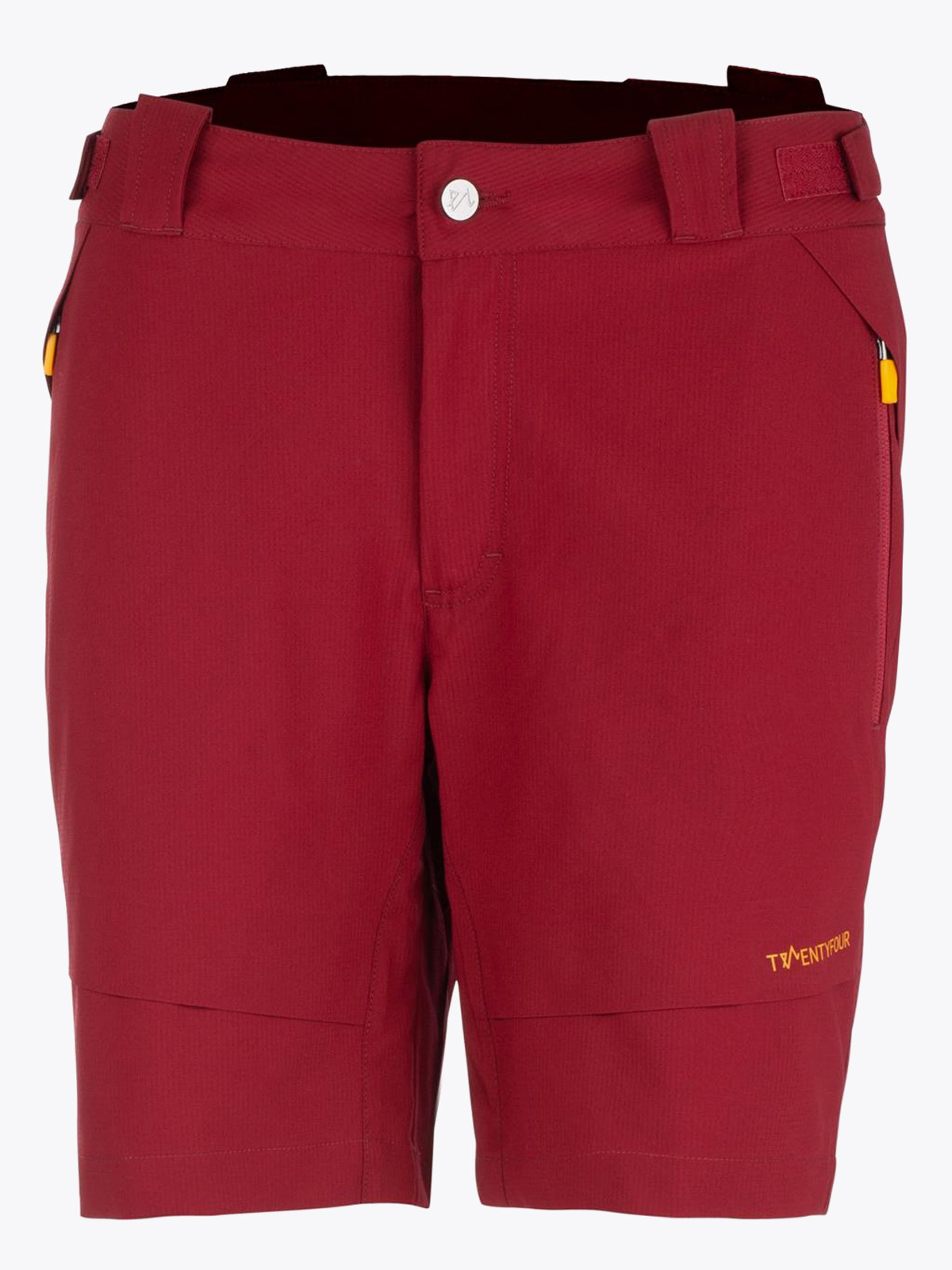 Twentyfour Loen Light Softshell Shorts Mørk Rød