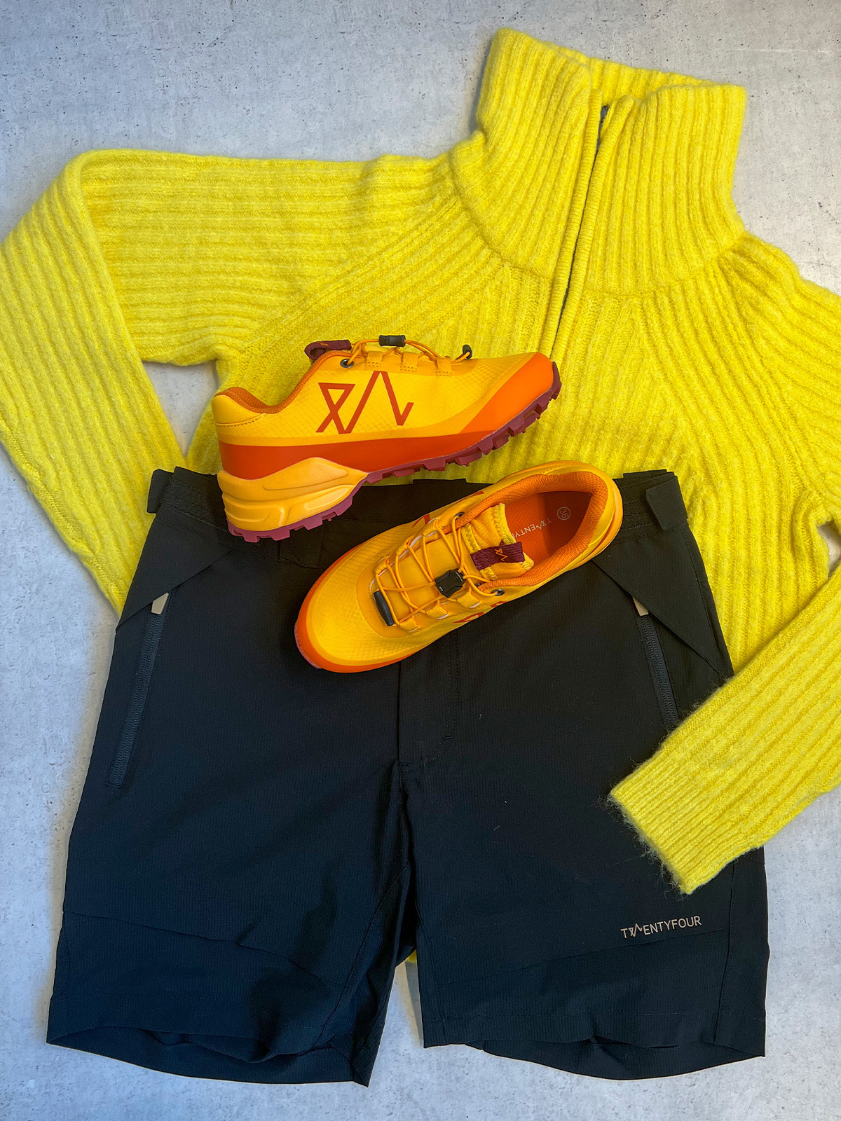 Twentyfour Loen Light Softshell Shorts Skyggesort