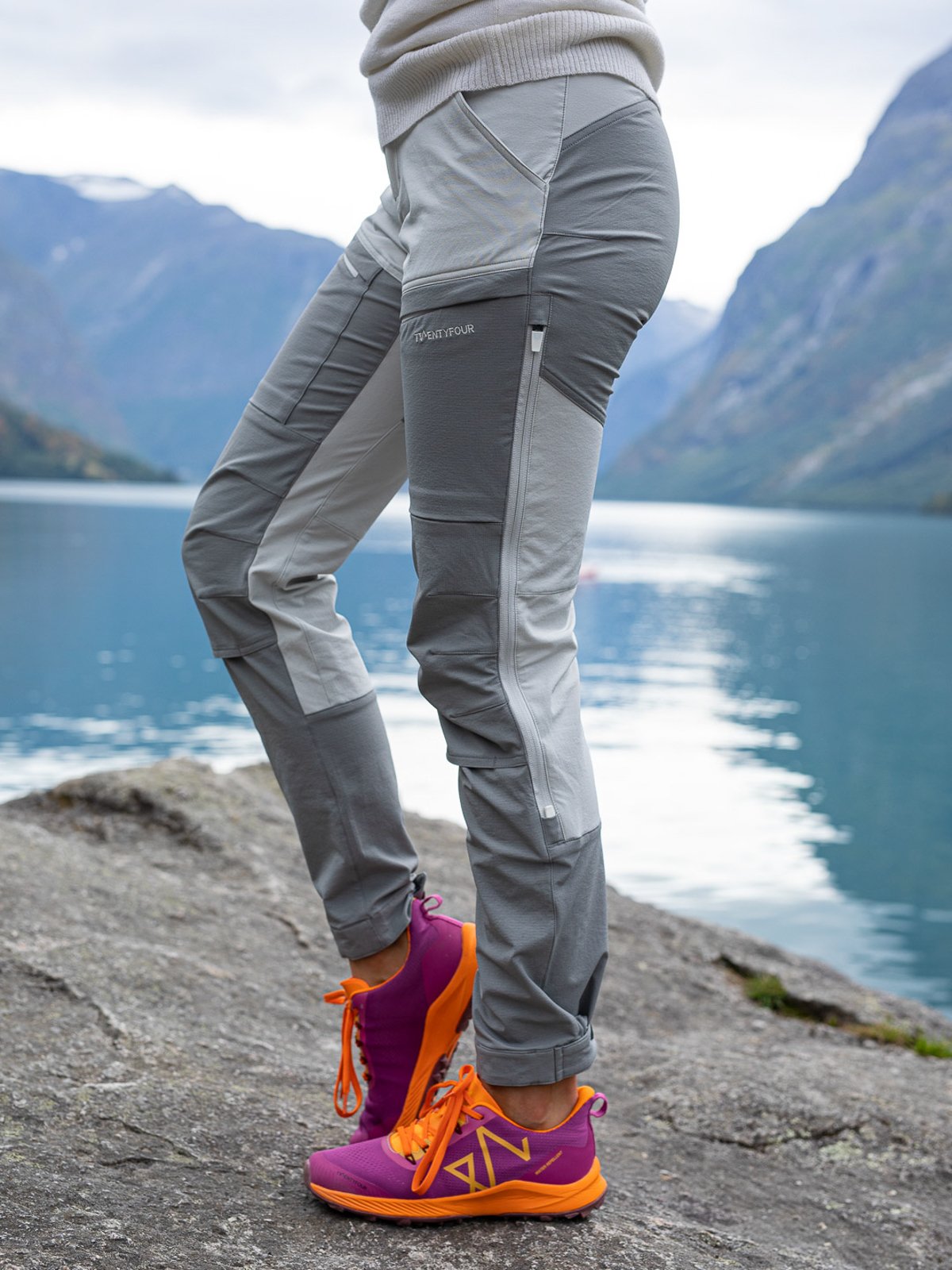 Twentyfour Flåm Trek Bukse Grå