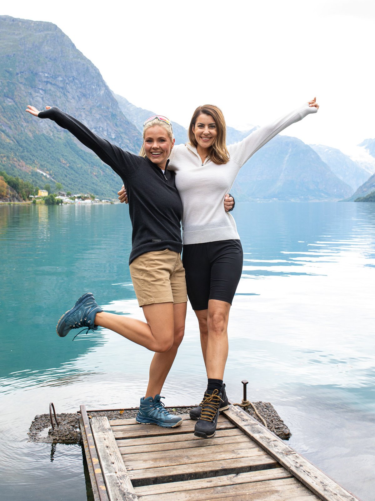 Twentyfour Flåm Half Zip Genser Skyggesort