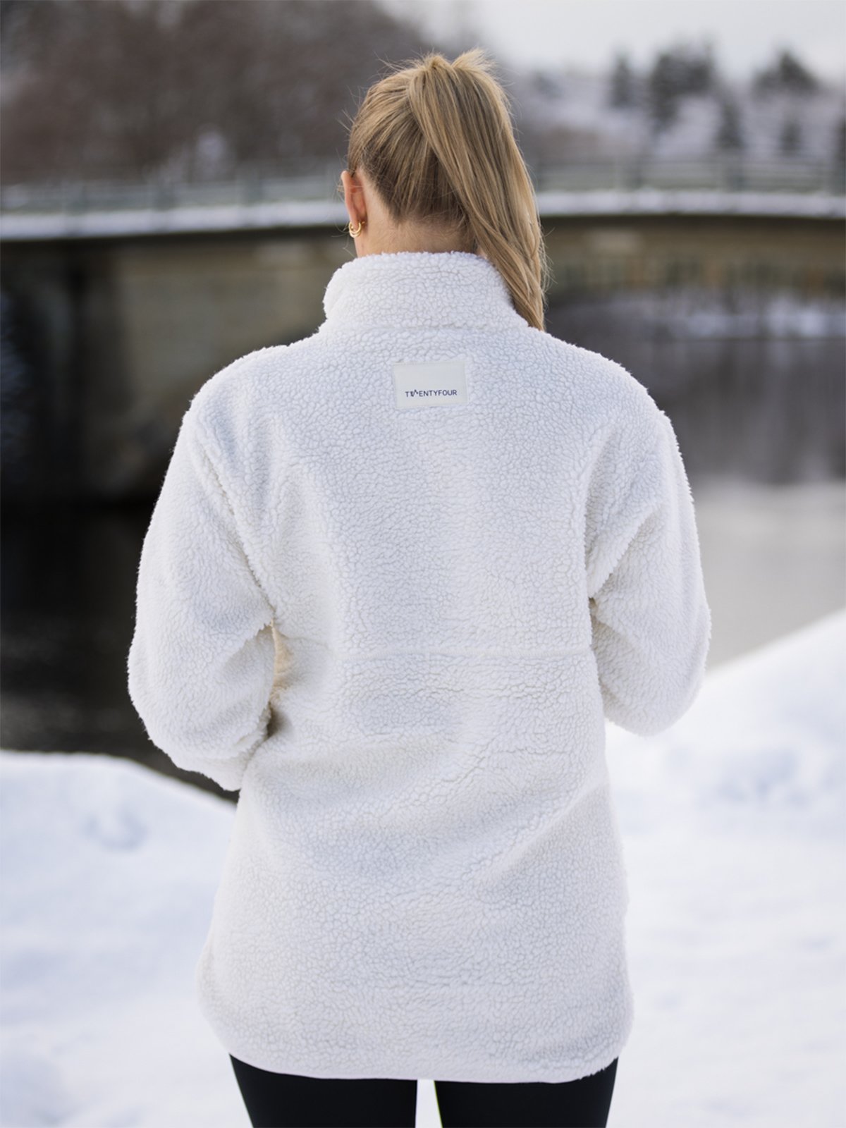 Twentyfour Mellow Pile Genser Krem