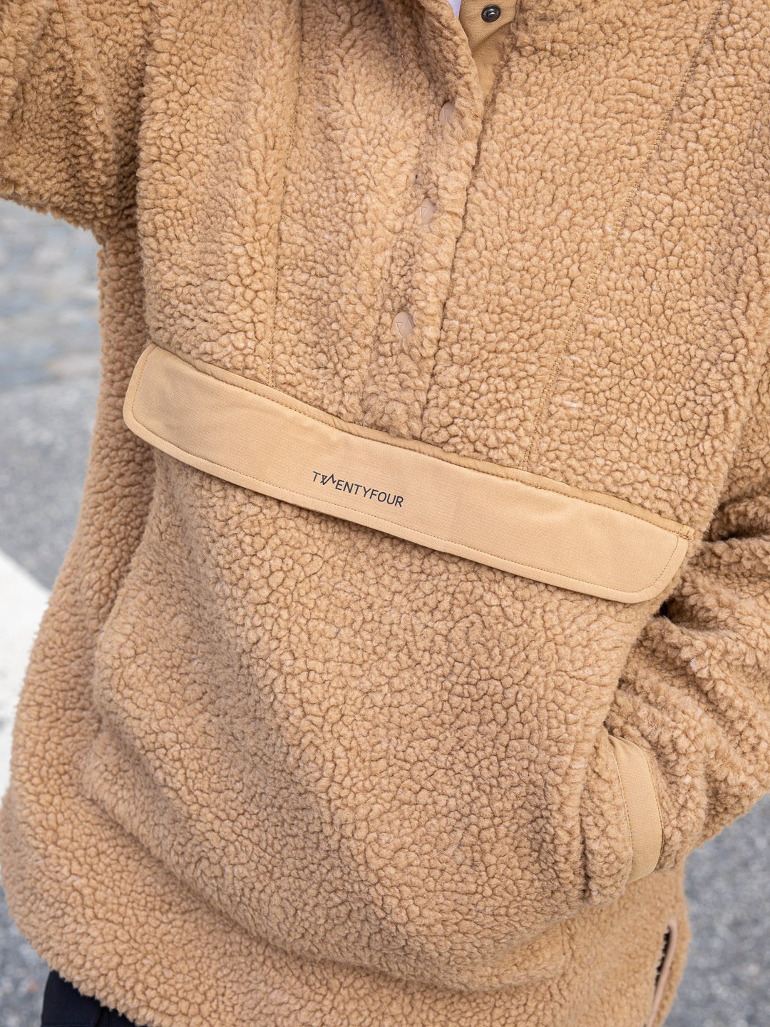 Twentyfour Mellow Pile Genser Lys Brun