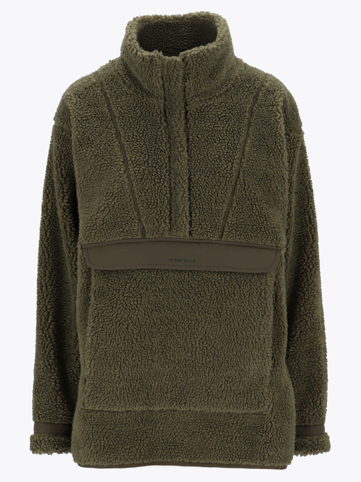 Twentyfour Mellow Pile Genser Mørk Oliven