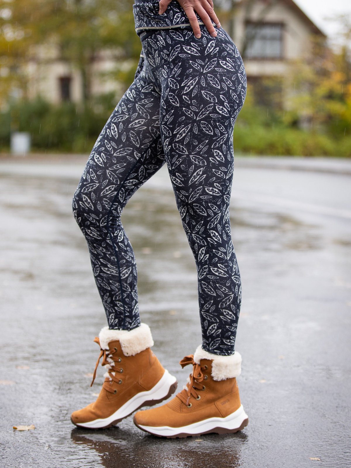 Twentyfour Twentyfour GI Baselayer sett helprint Blekkblå