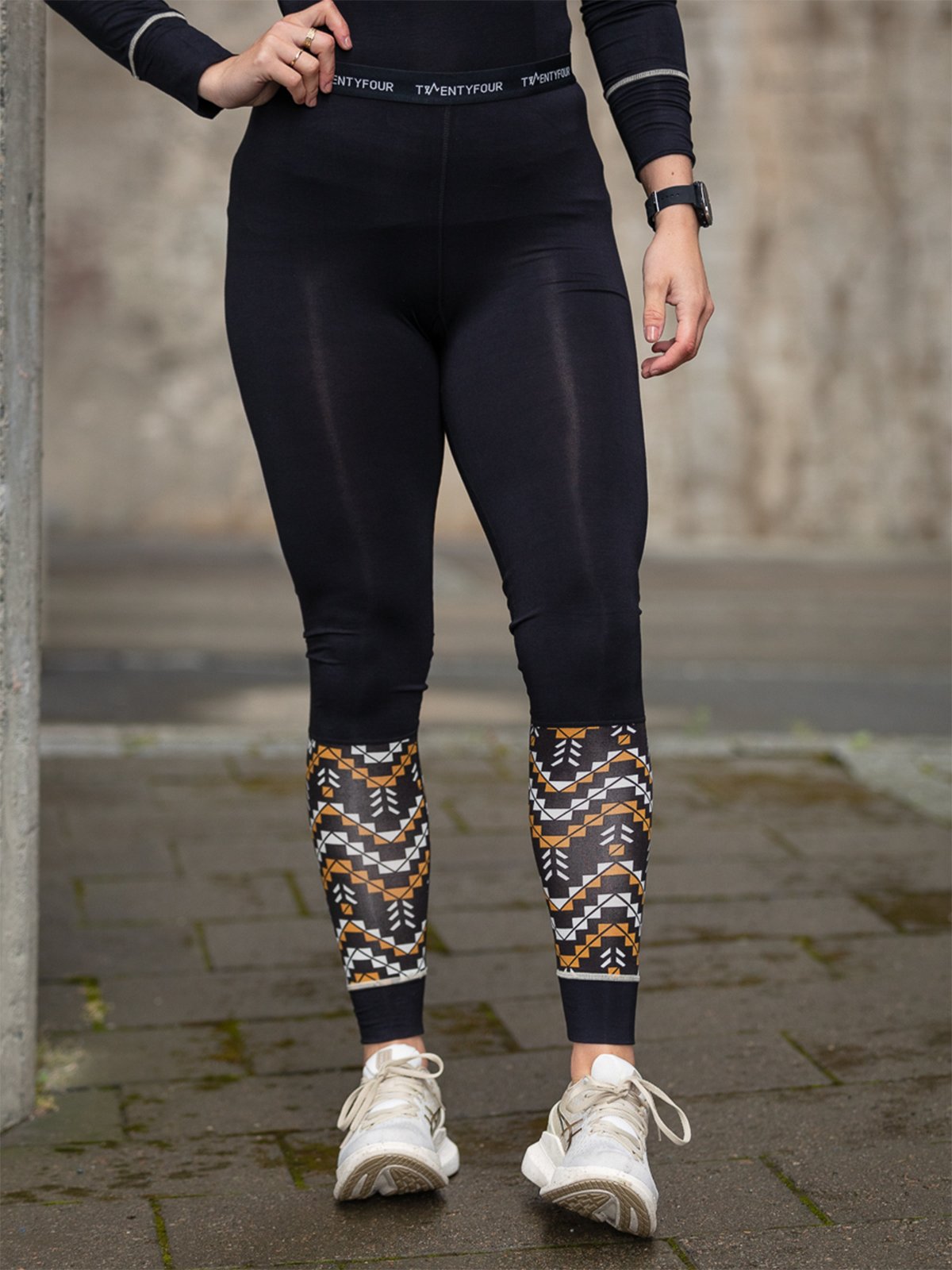 Twentyfour Twentyfour GI Baselayer sett rundstrikk Skyggesort