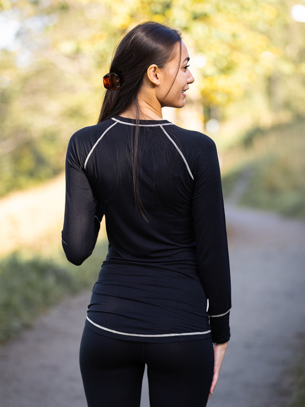 Twentyfour Twentyfour GI Baselayer sett rundstrikk Skyggesort