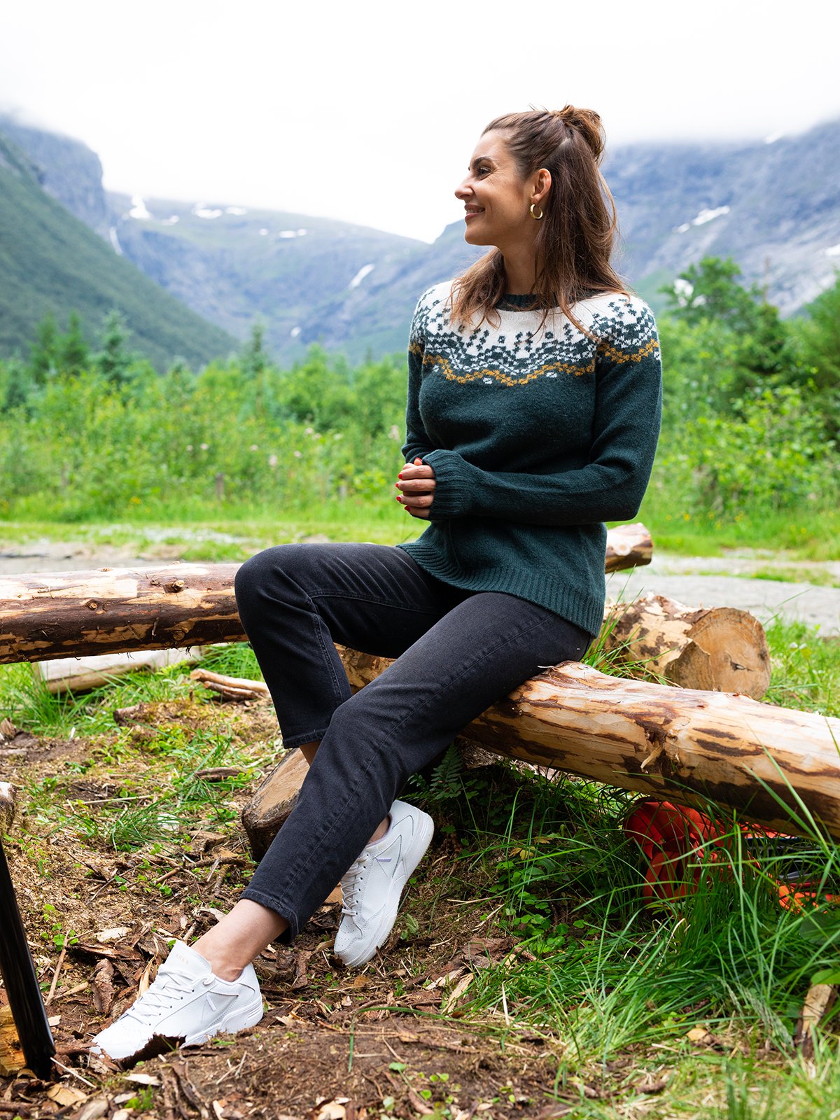 Twentyfour Twentyfour GI Ullgenser Flaskegrønn