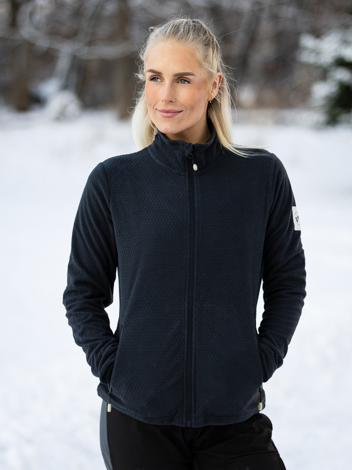 Twentyfour Finse Full Zip Fleece Skyggesort