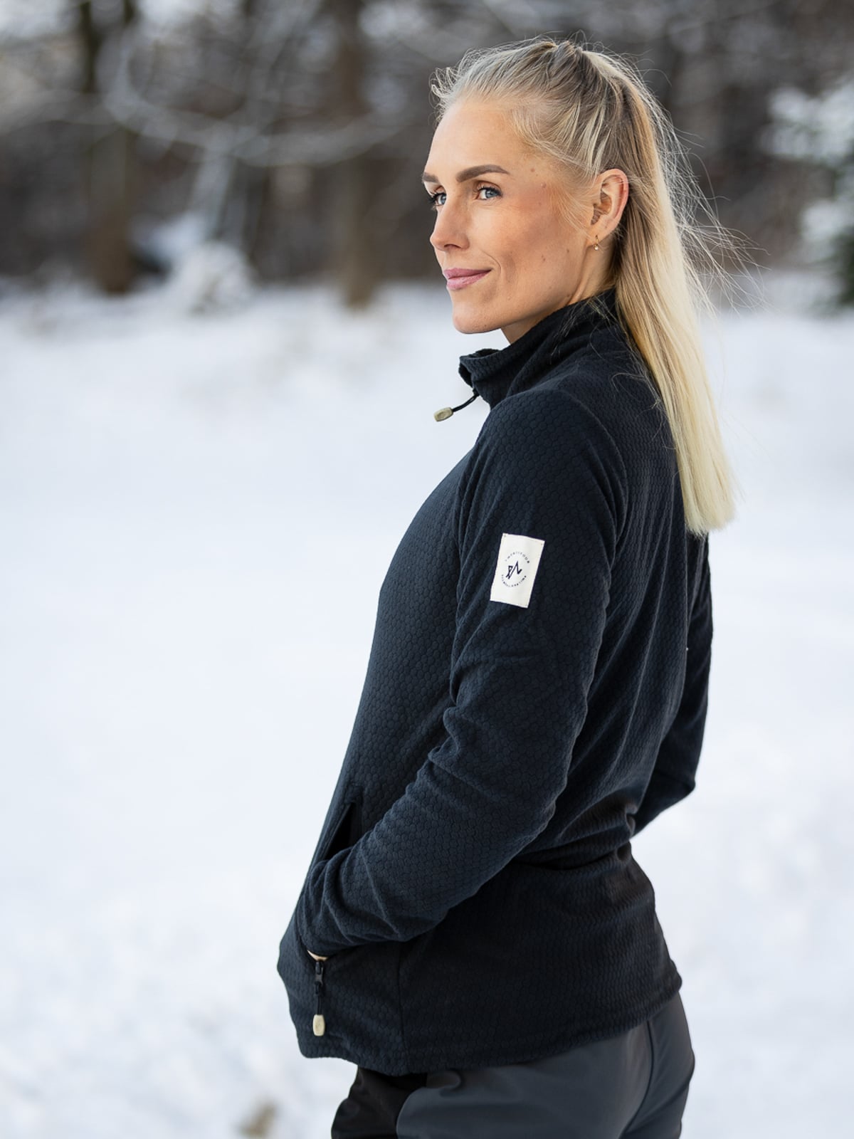 Twentyfour Finse Full Zip Fleece Skyggesort