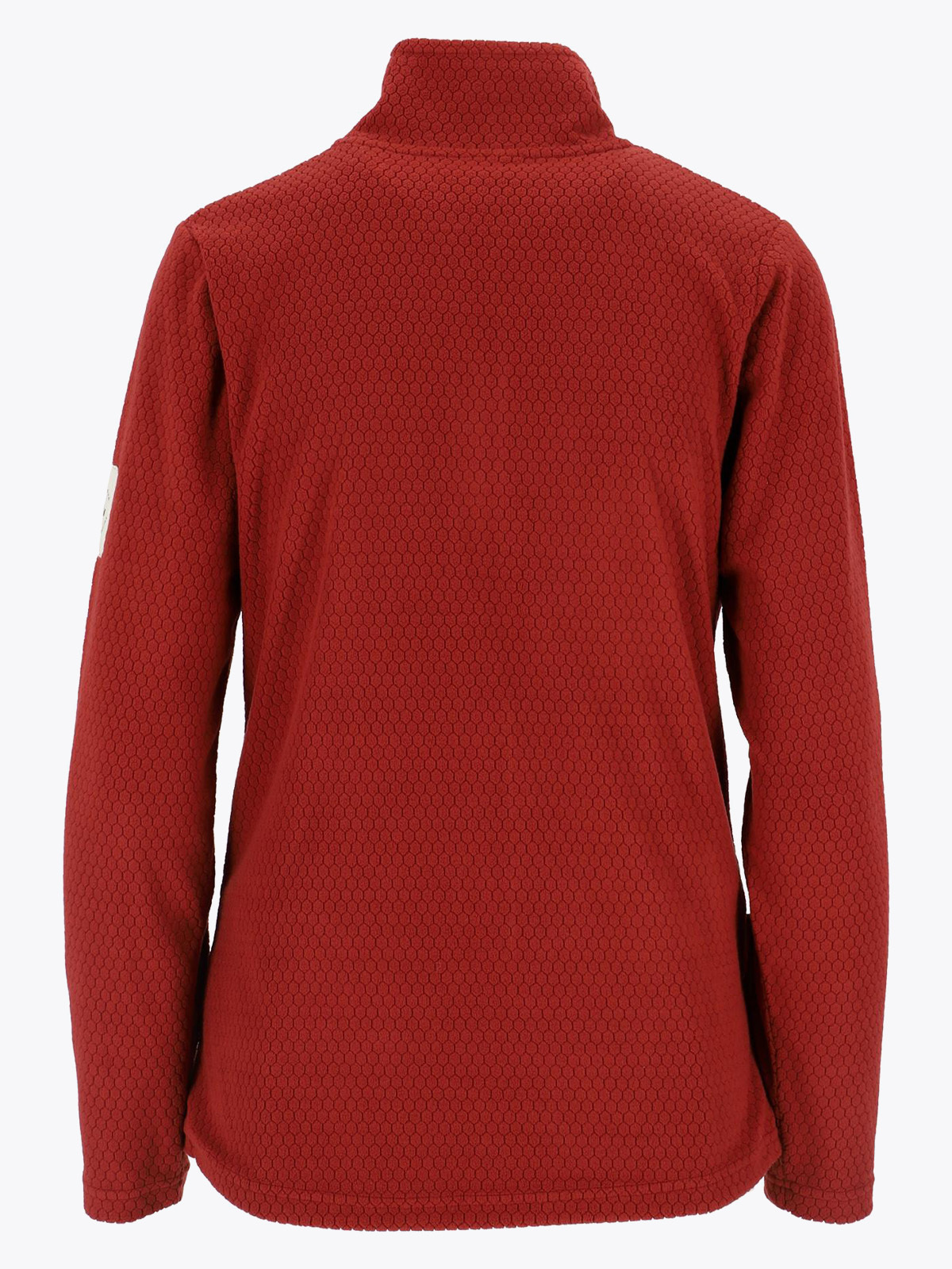 Twentyfour Finse Full Zip Fleece Vinrød