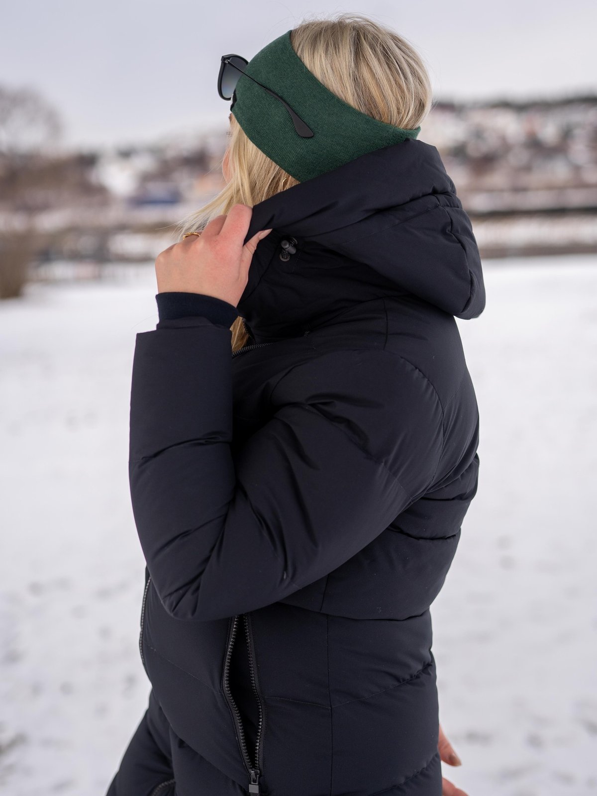 Twentyfour Mellow Fie Dun Parkas Sort