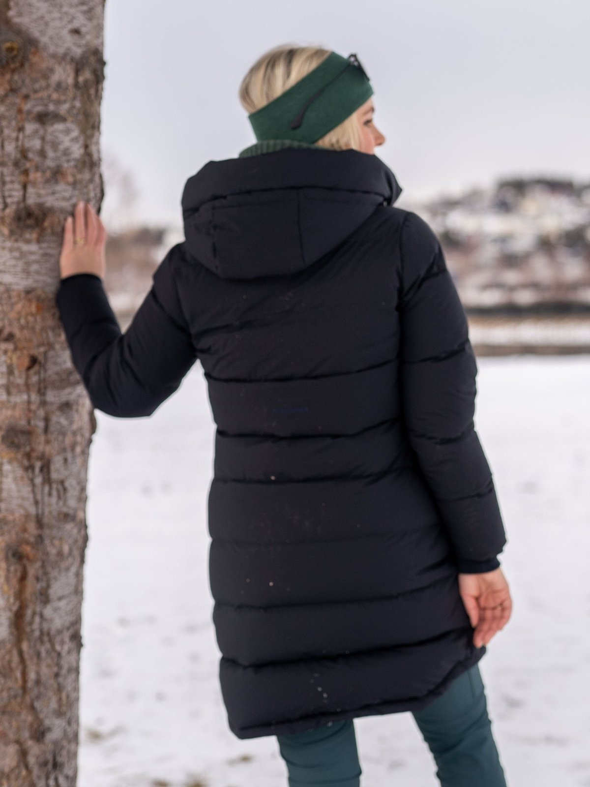 Twentyfour Mellow Fie Dun Parkas Sort