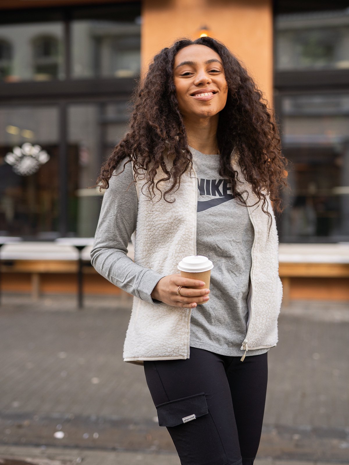 Twentyfour x GI Pile Vest Krem