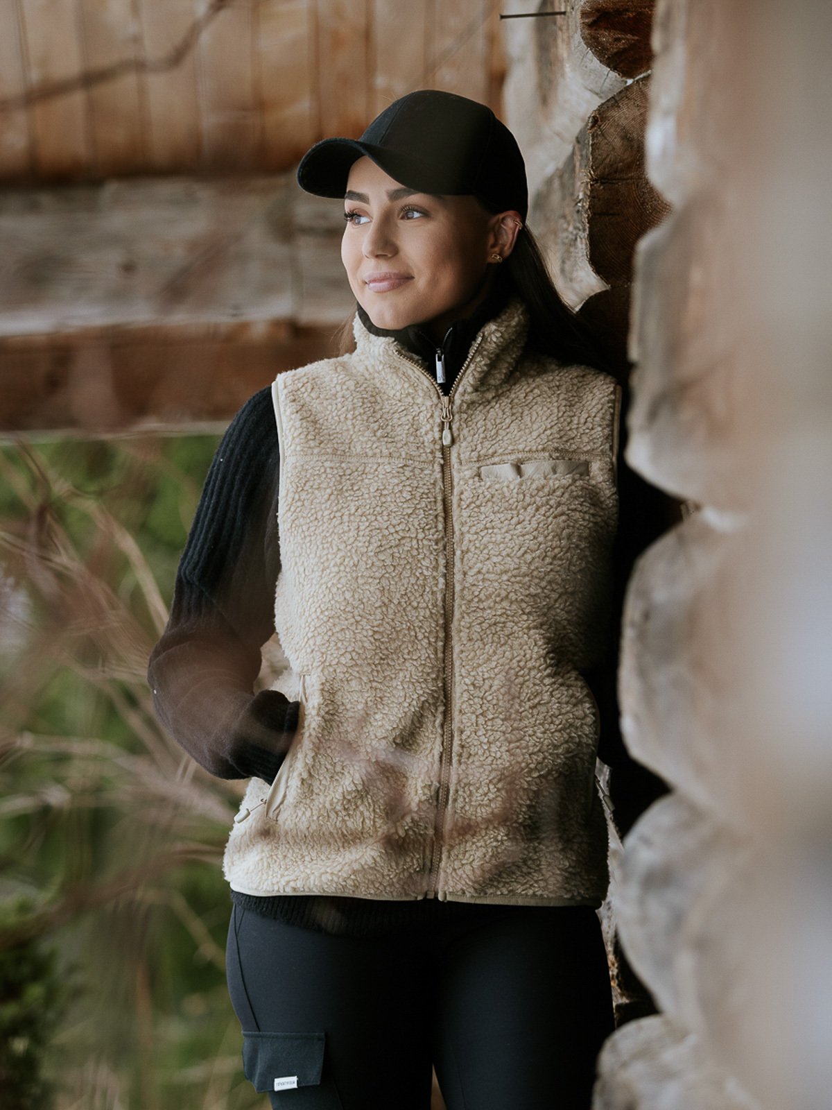 Twentyfour x GI Pile Vest Sand