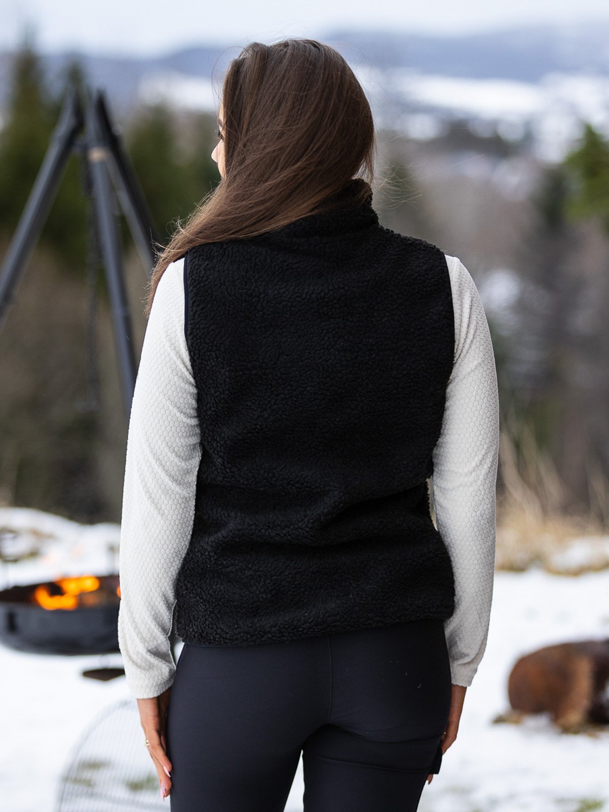 Twentyfour x GI Pile Vest Sort