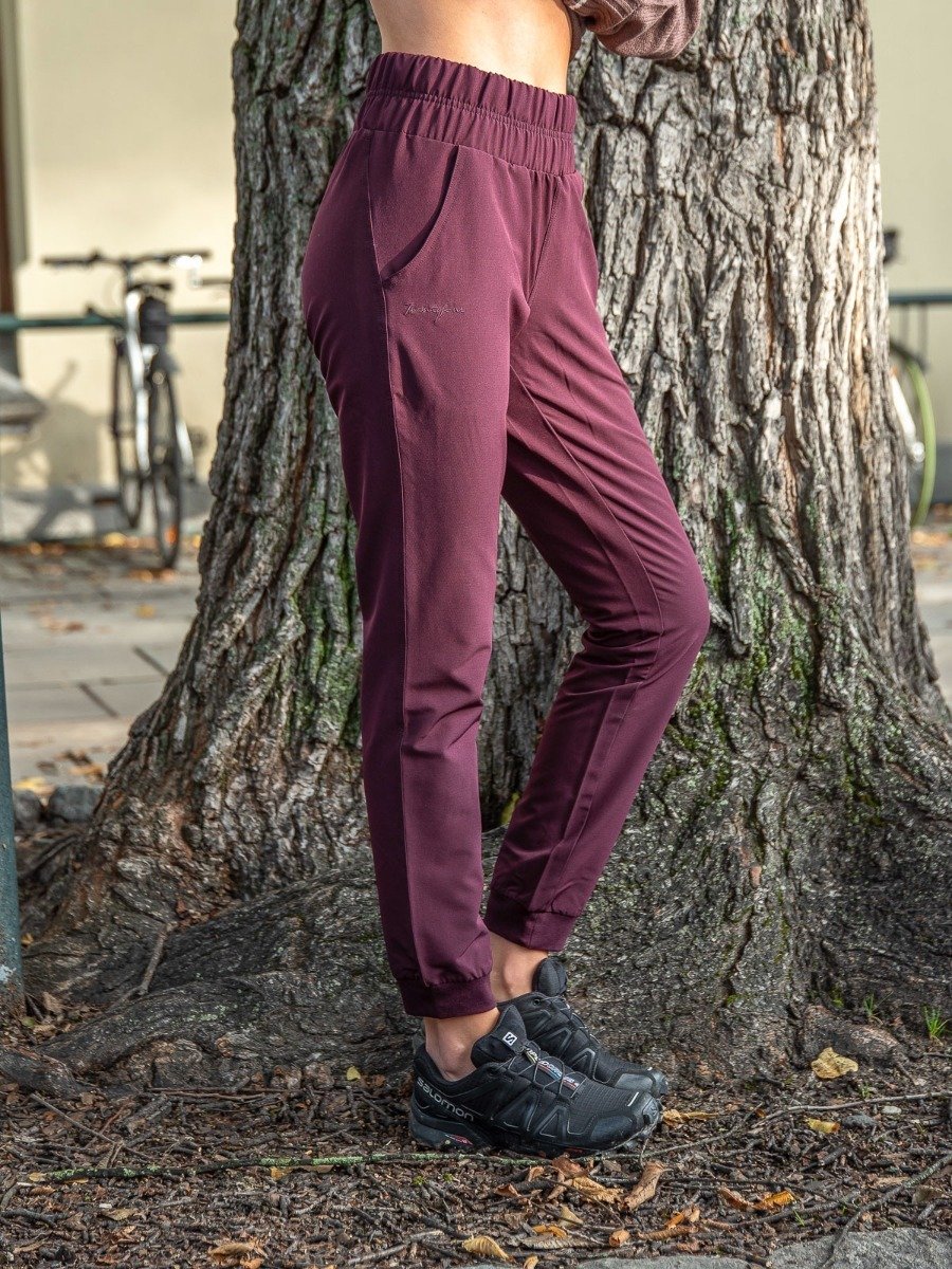 Twentyfour Mellow WP Bukse Burgunder