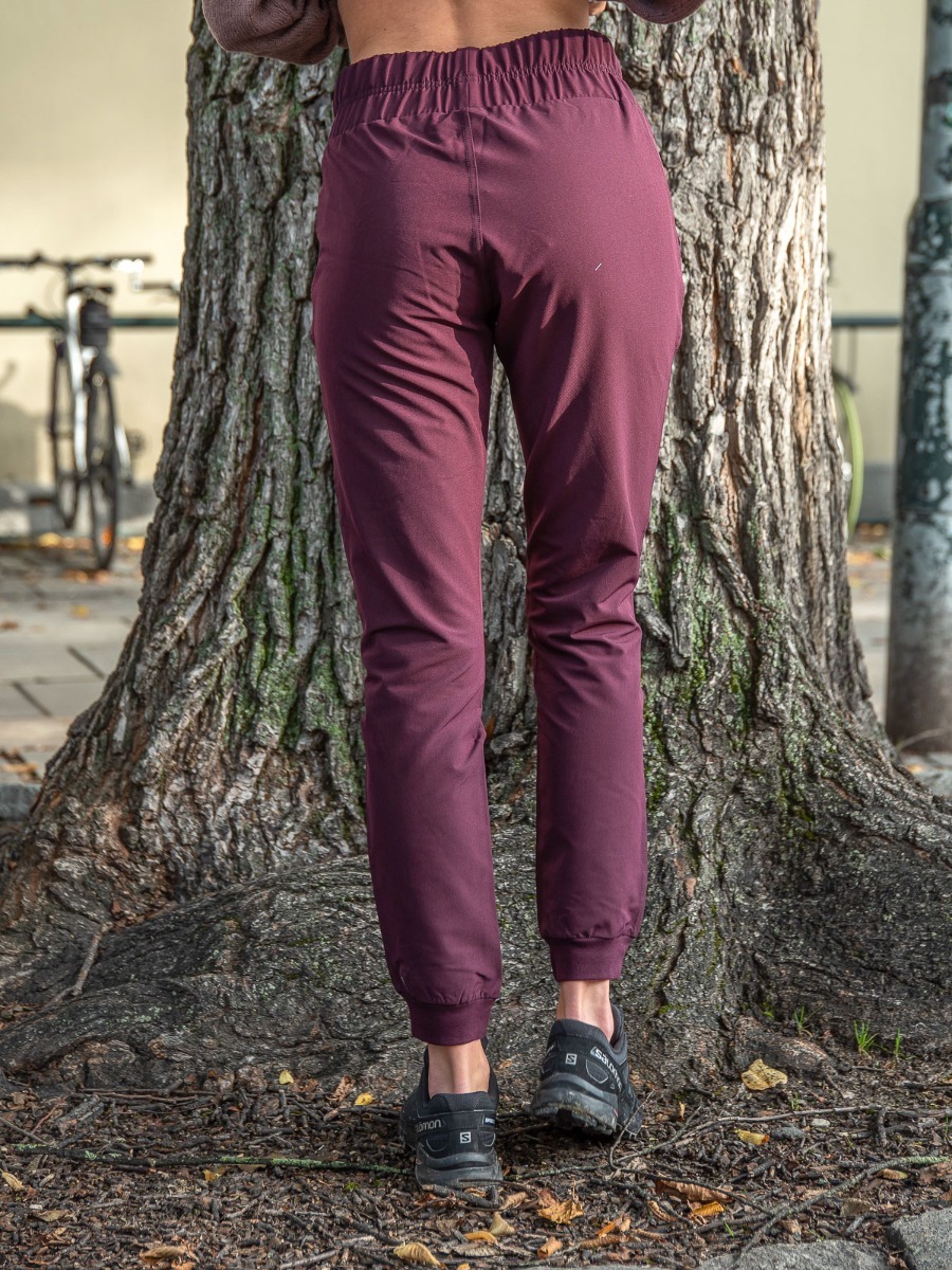 Twentyfour Mellow WP Bukse Burgunder