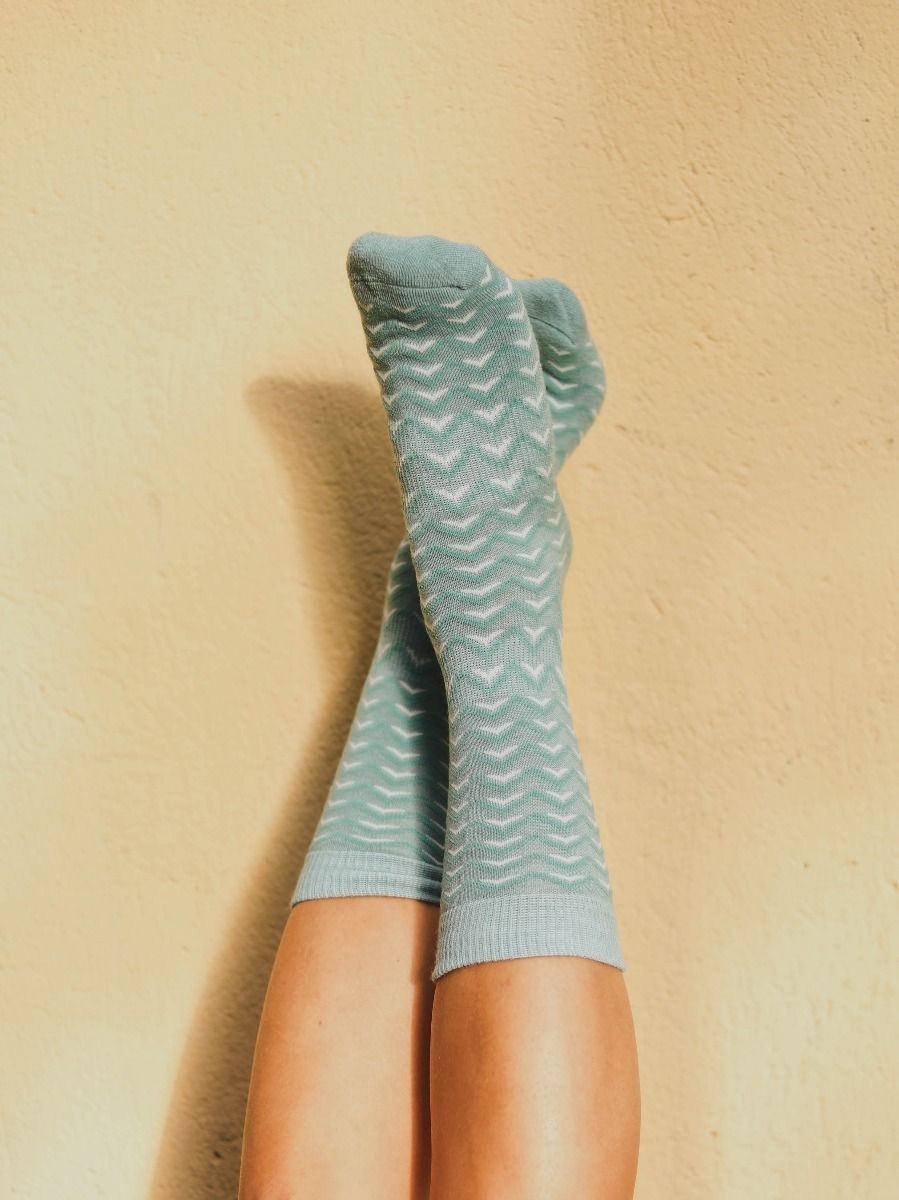 Twentyfour Finse Freja Ullsokk 2pk Eukalyptus