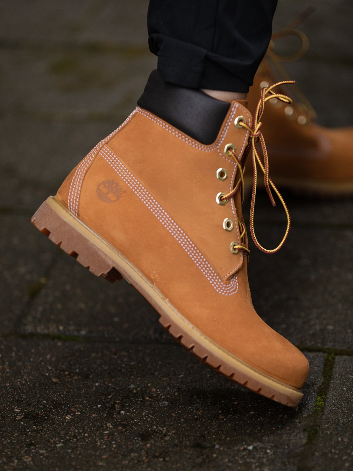 Timberland 6 inch Premium Boot Wheat Nubuck