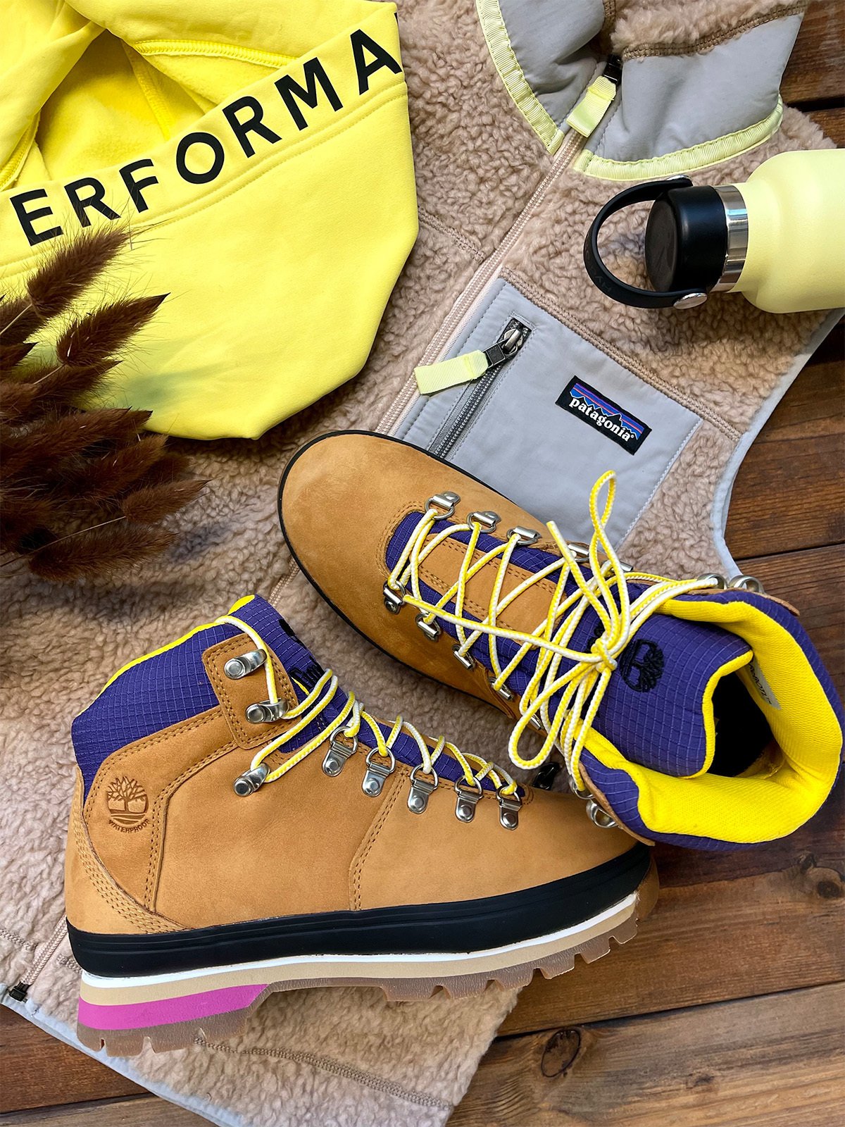 Timberland Eurohiker Waterproof Boot Yellow