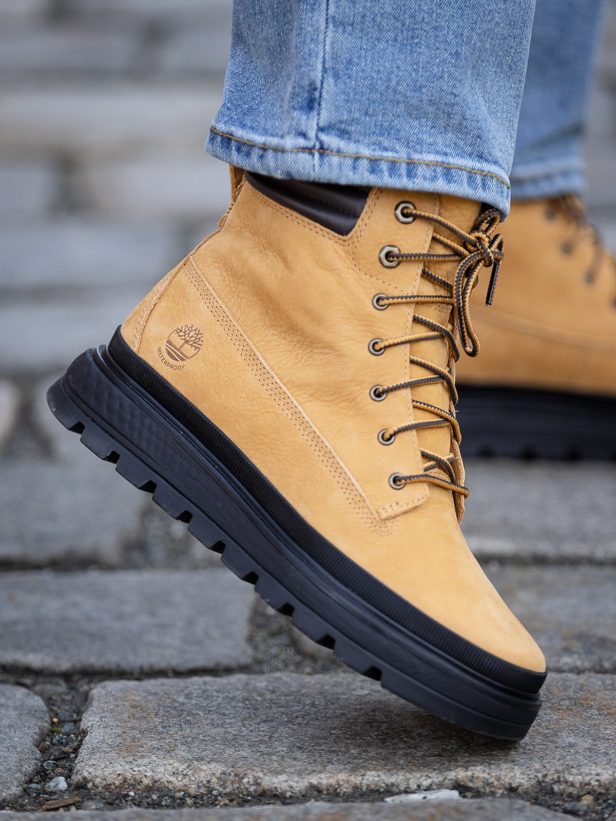 Timberland Ray City 6 Inch Boot Waterproof Wheat Nubuck
