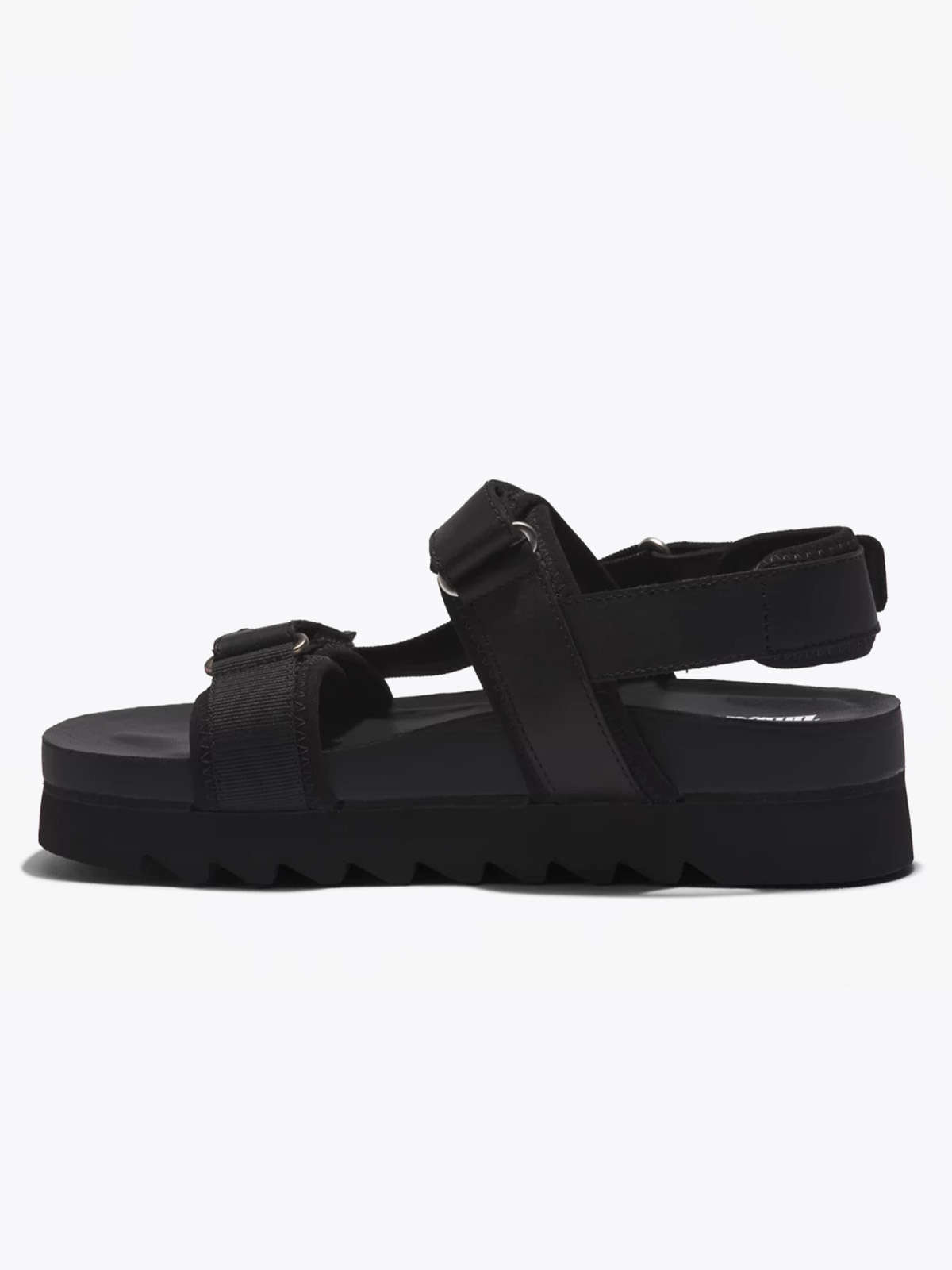 Timberland Santa Monica Sporty Sandal Black Full-Grain