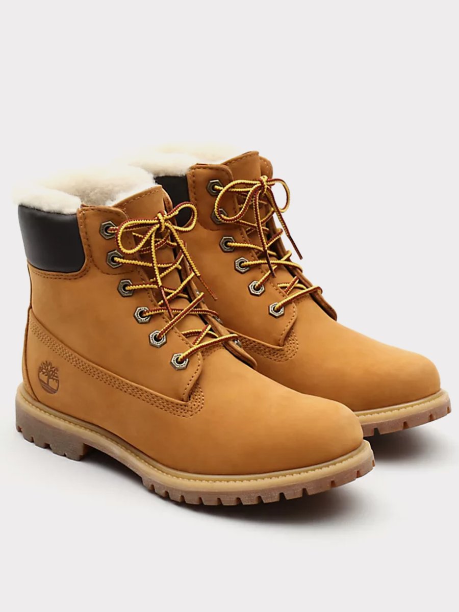 Timberland 6 inch Premium Shearling Lined Wp Boot Yellow