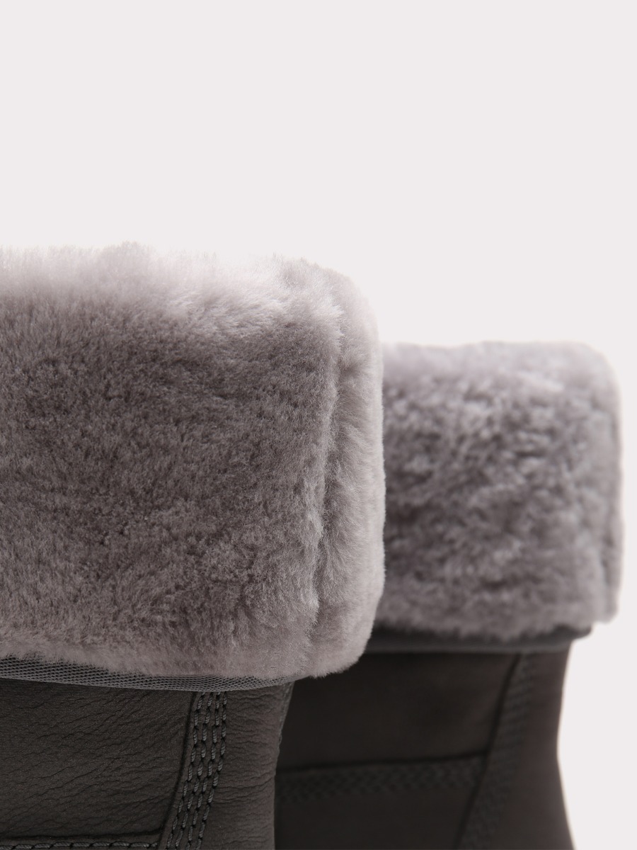 Timberland Chamonix Valley Wp Shearling Fold Down Medium gray