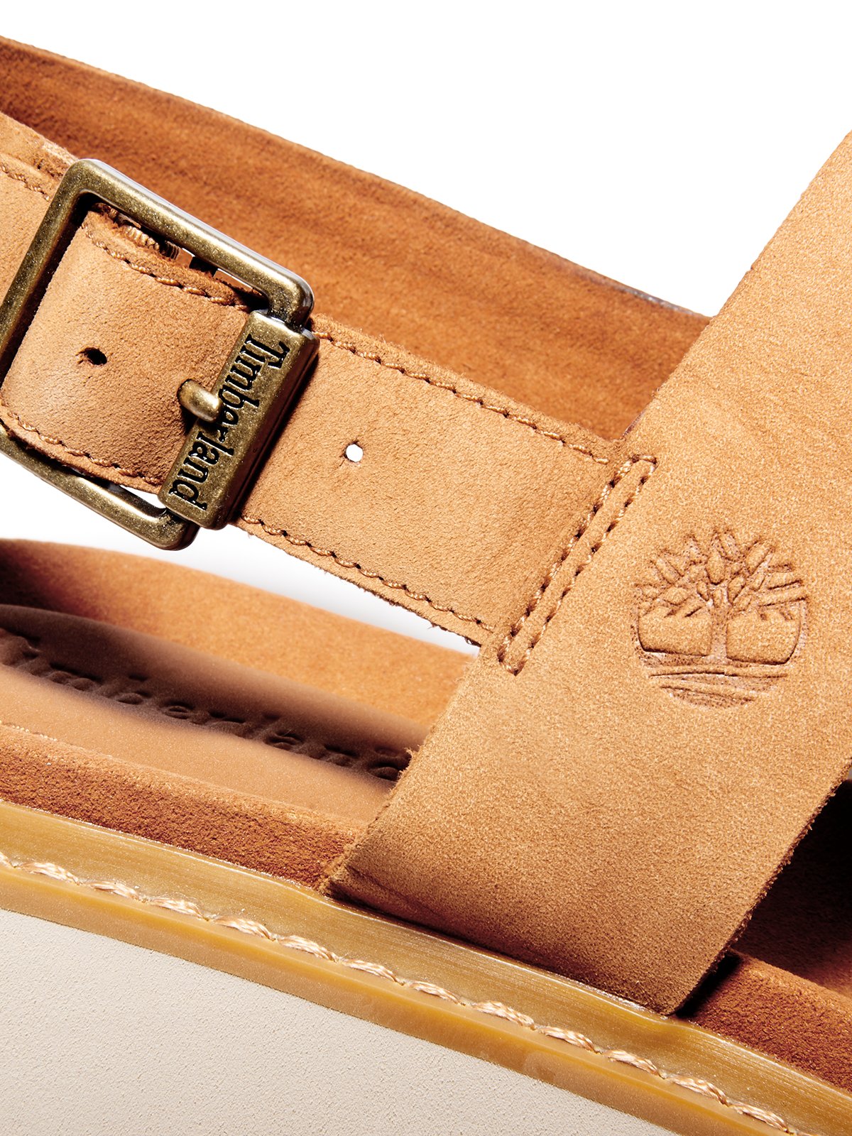 Timberland Safari Down 2 Band Sandal Rust Nubuck