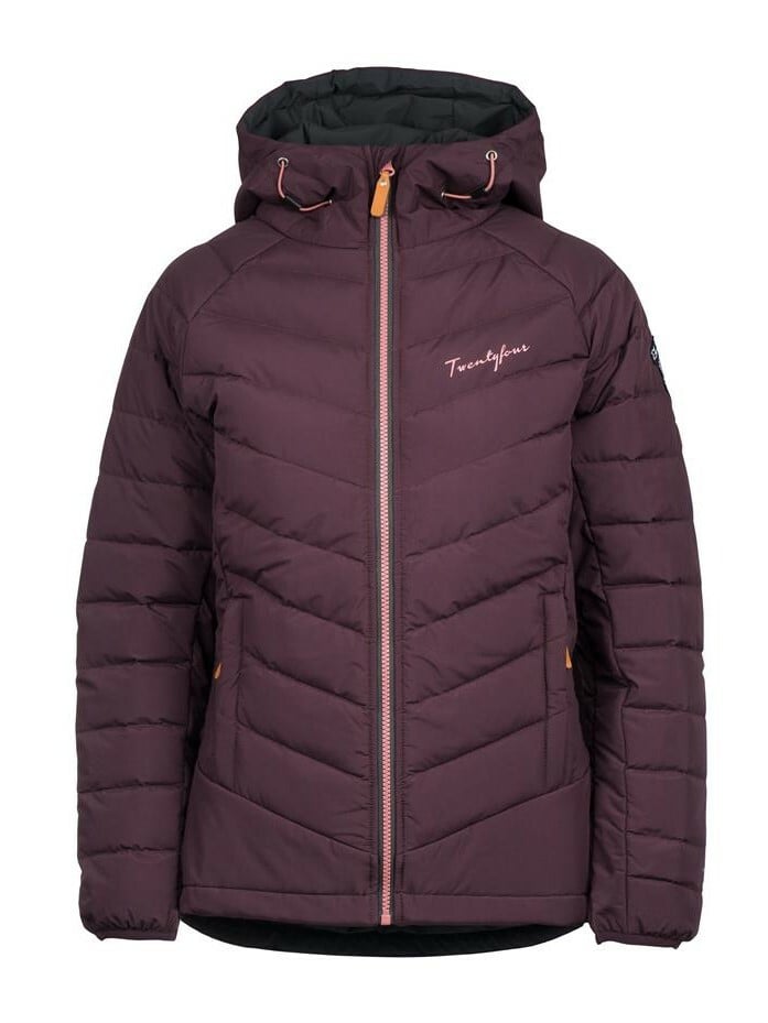 Twentyfour Finse Stretch Down Jacket Burgunder