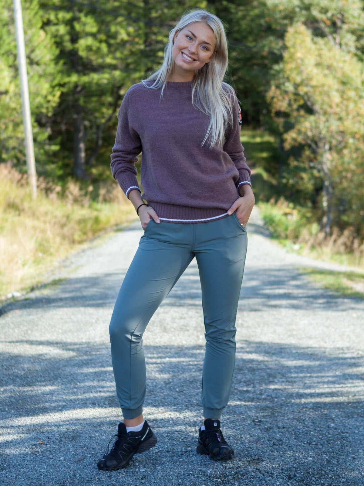 Twentyfour Finse Strikkegenser Grålilla